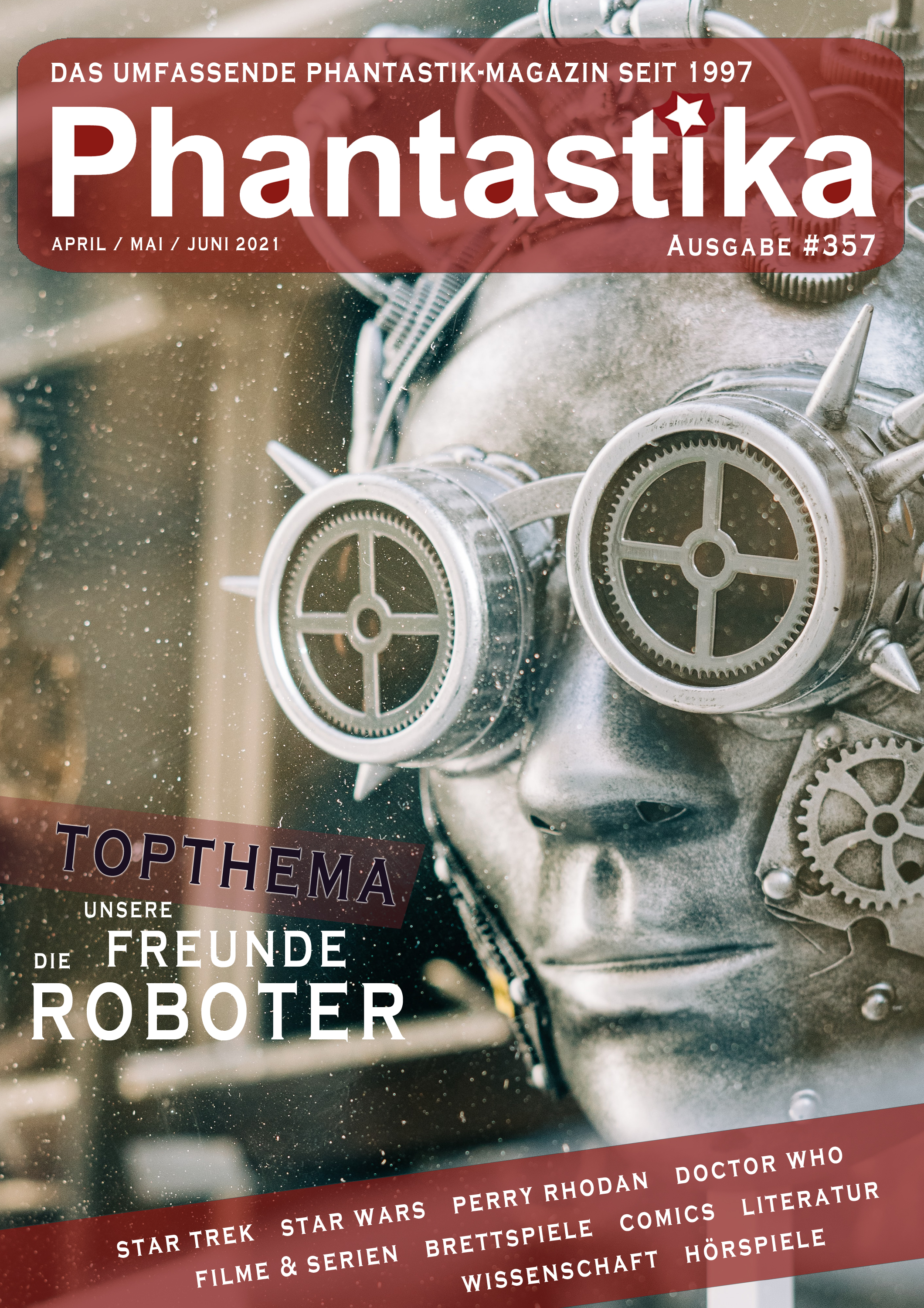 Обложка книги «Phantastika Magazin #357: April/Mai/Juni 2021»