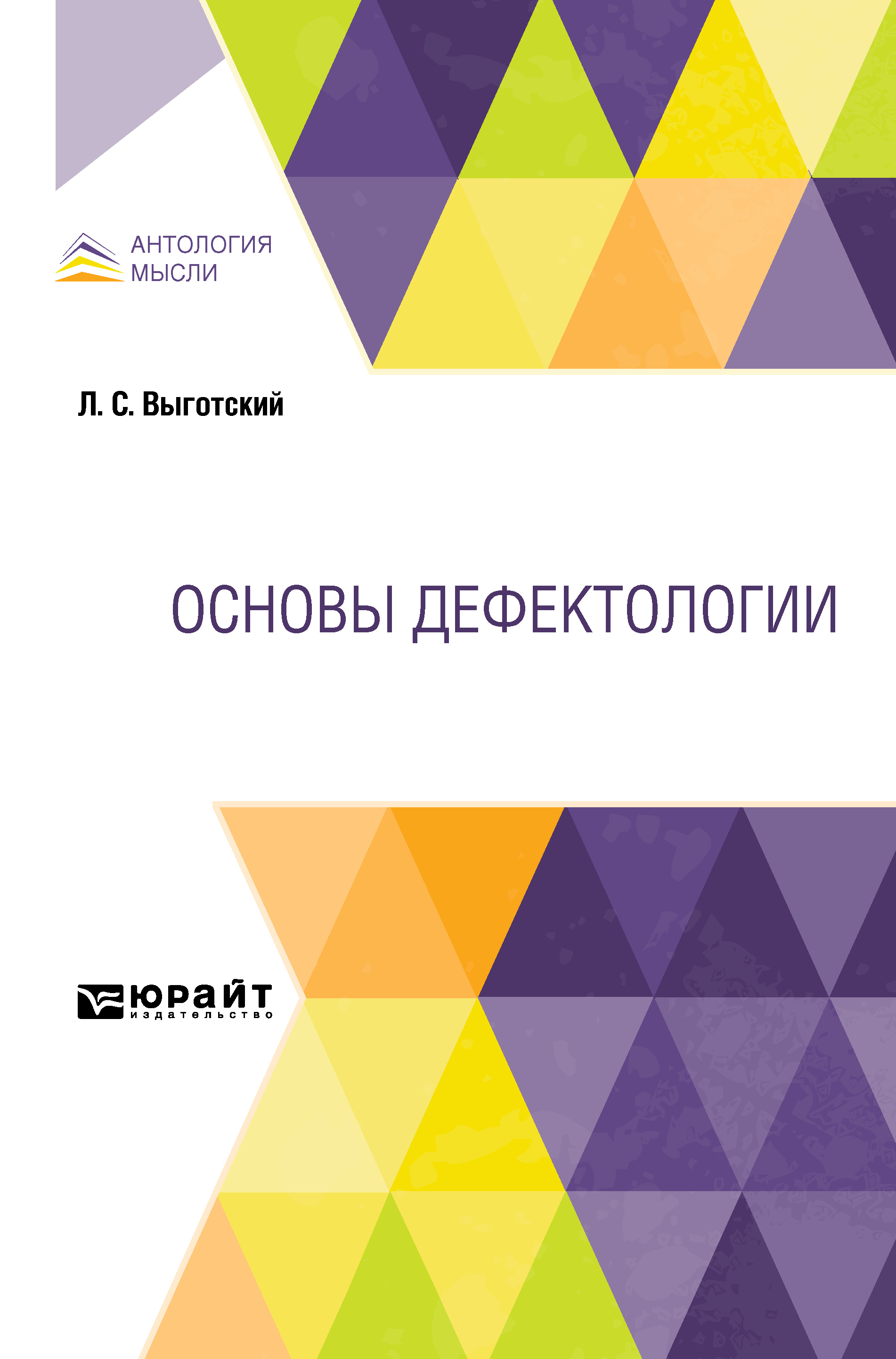 Обложка книги «Основы дефектологии»