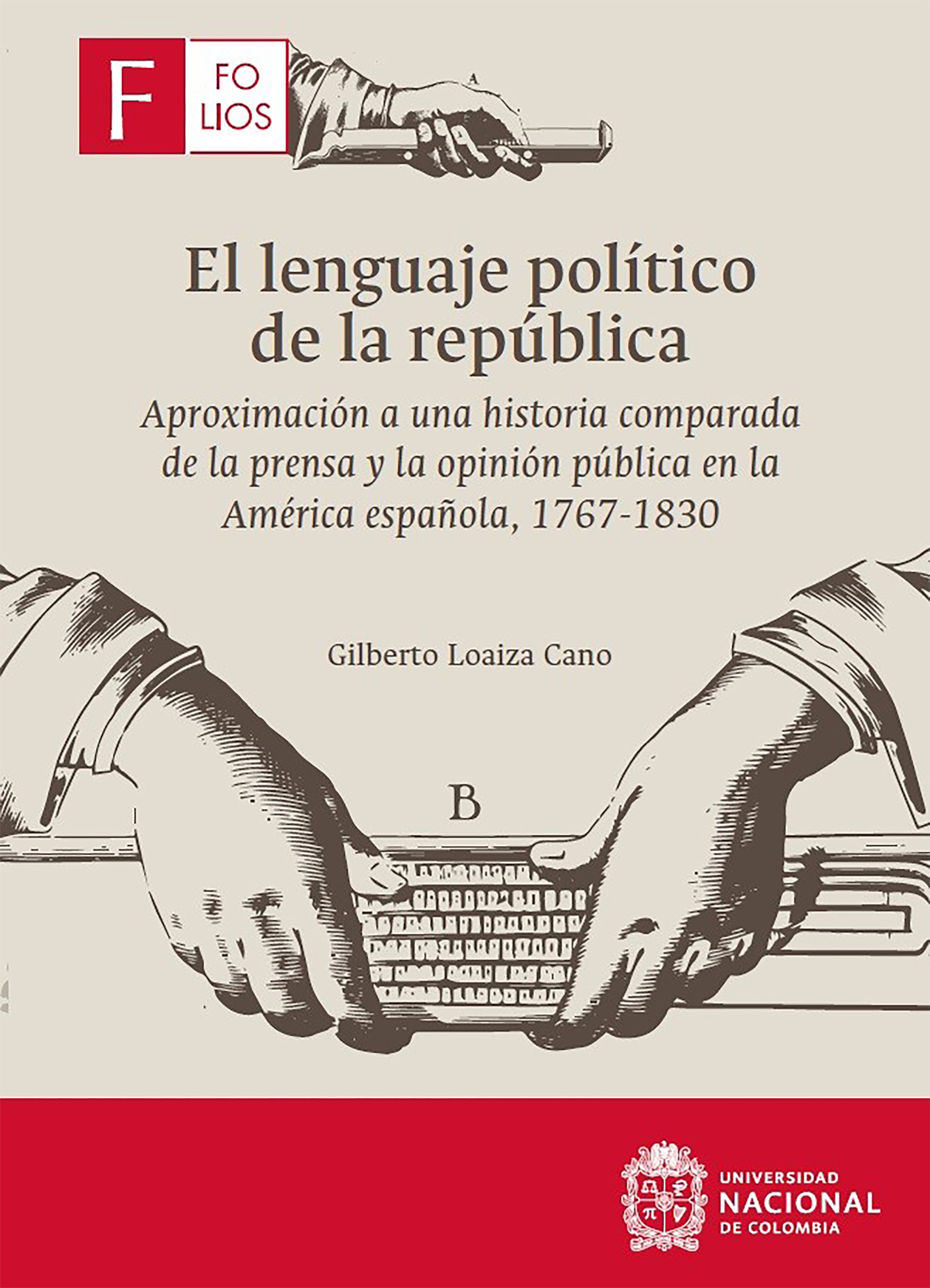 Обложка книги «El lenguaje político de la república»