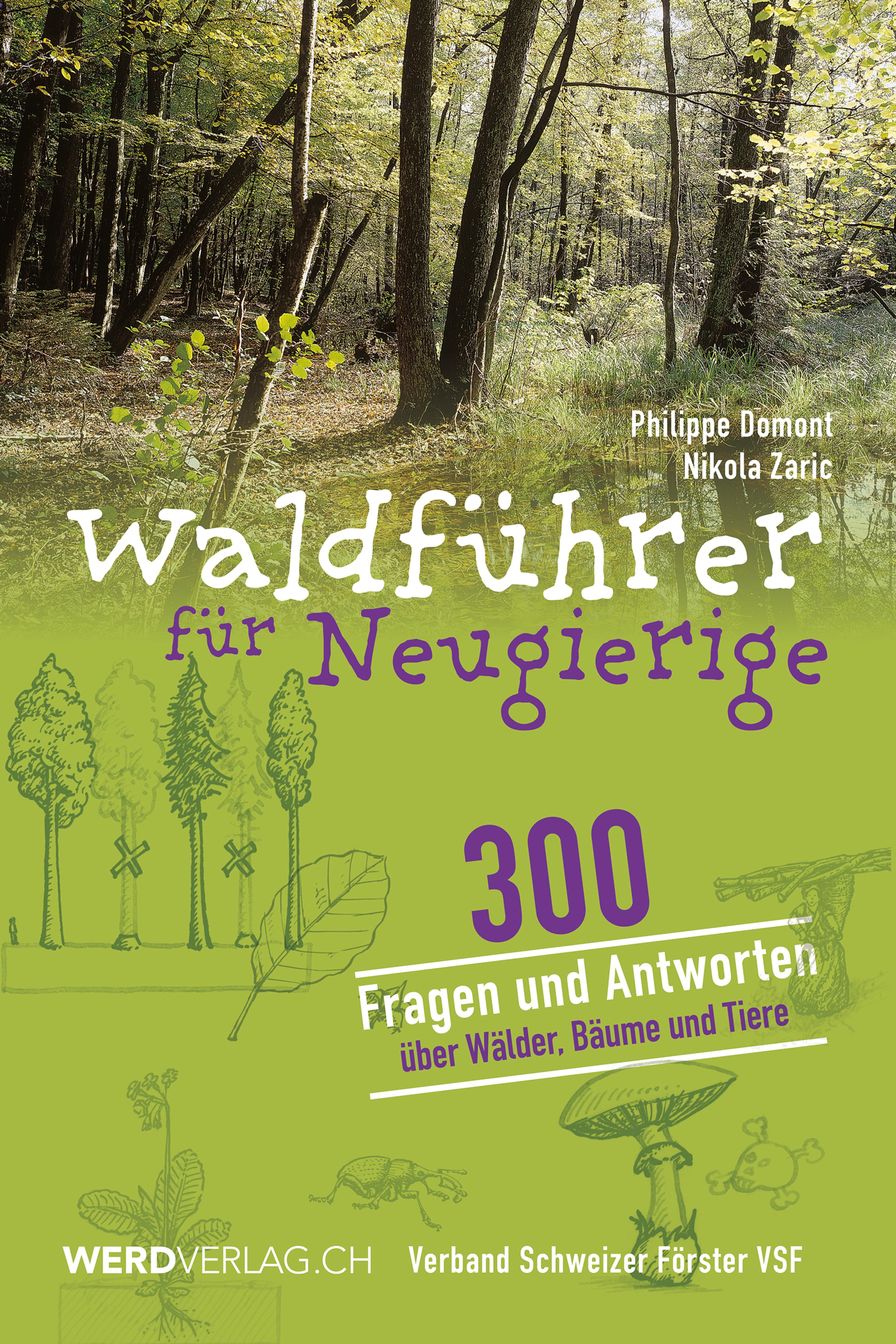 Обложка книги «Waldführer für Neugierige»