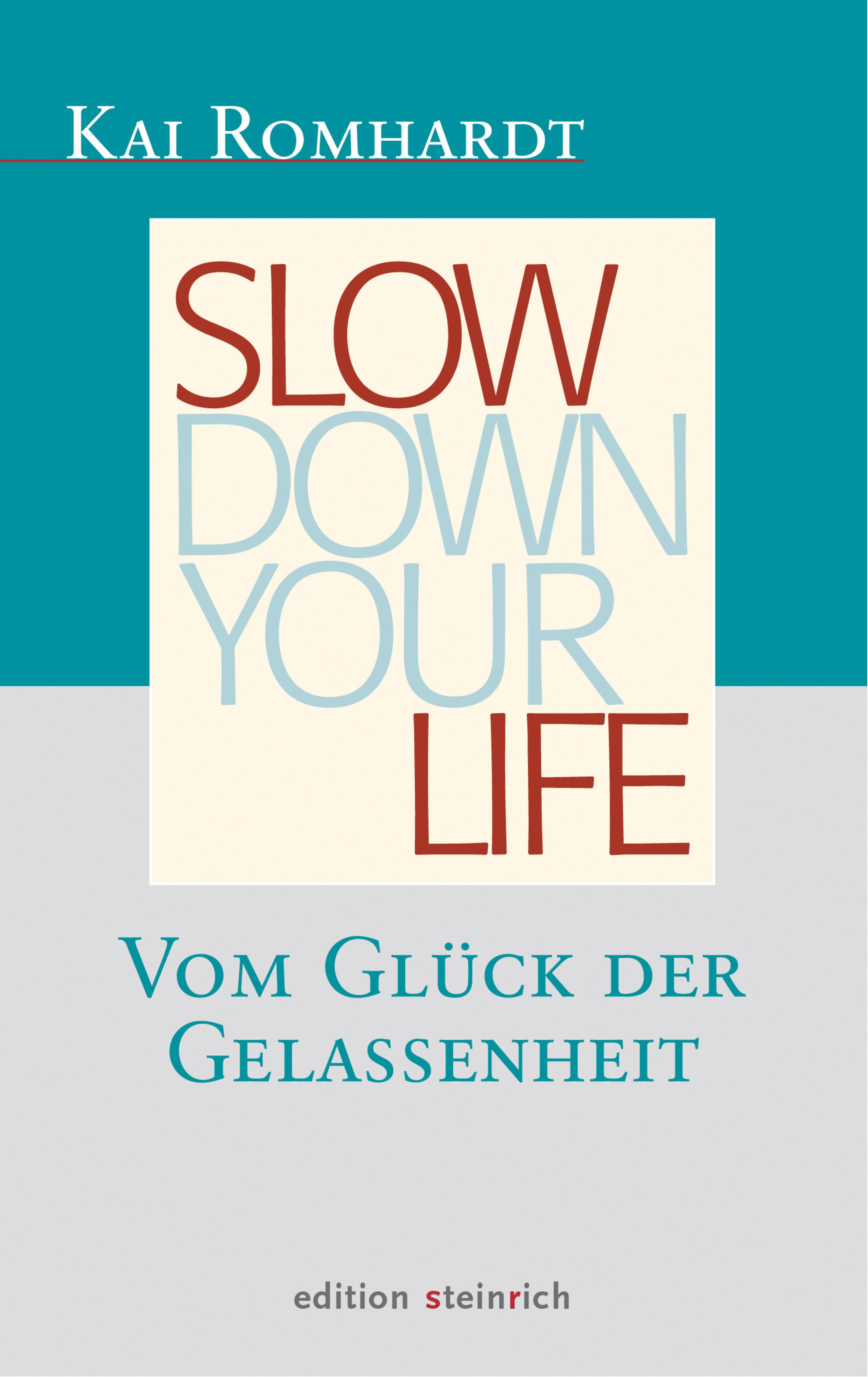 Обложка книги «Slow down your life»
