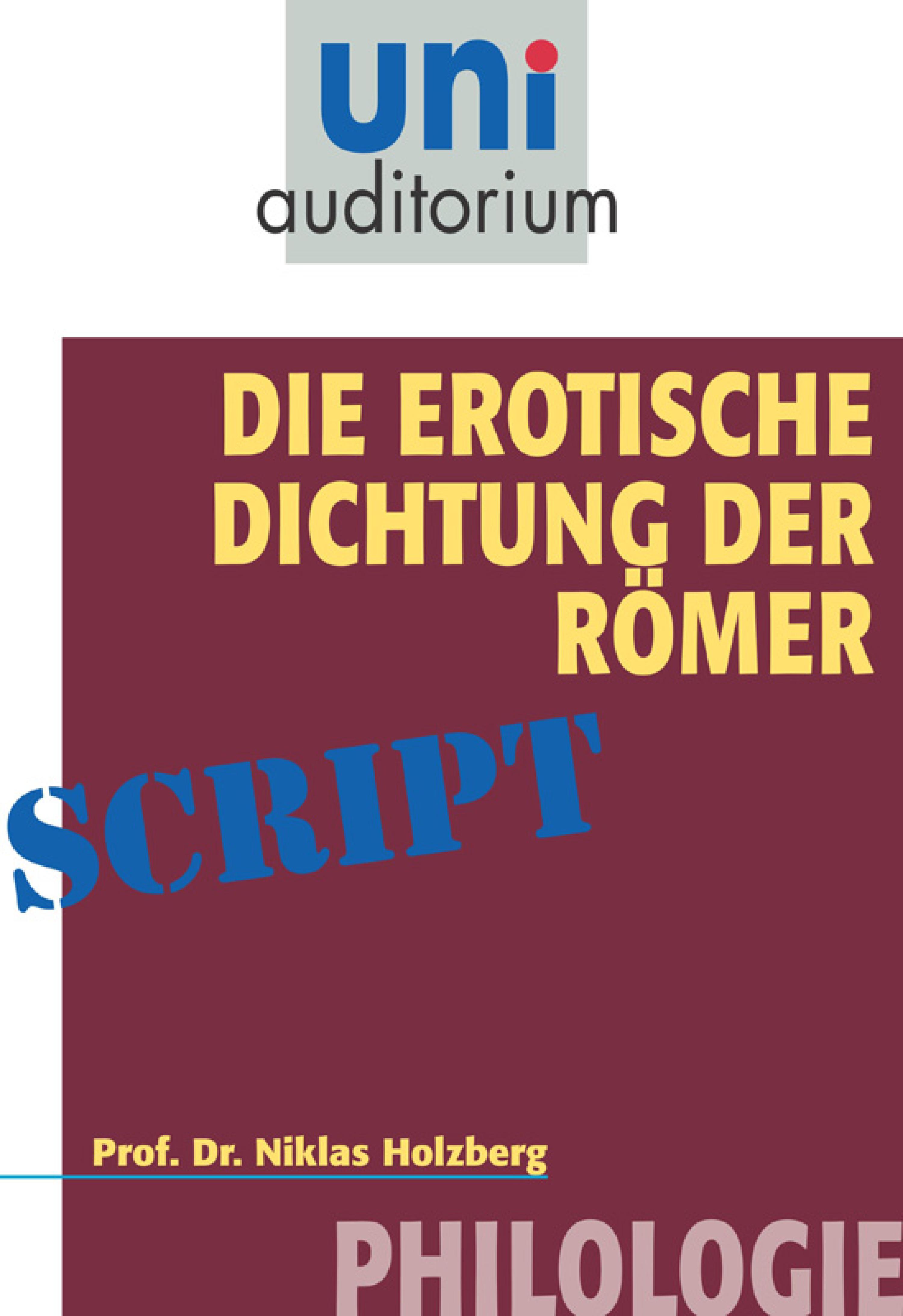 Обложка книги «Die erotische Dichtung der Römer»