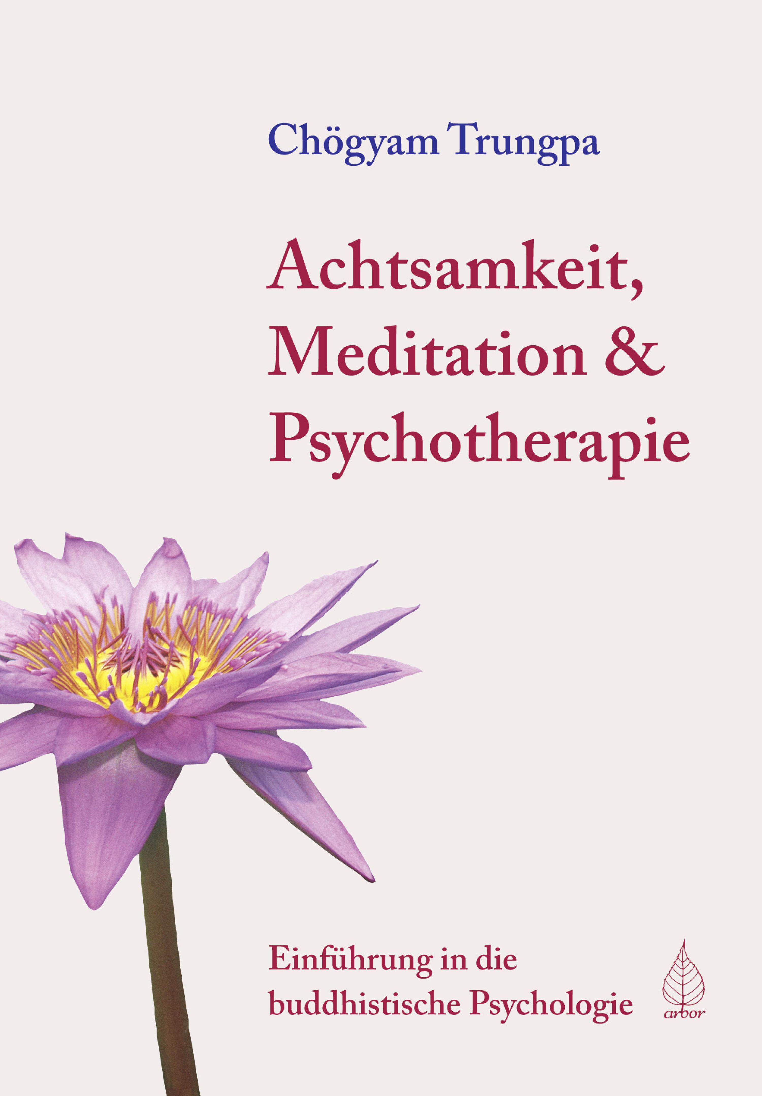 Обложка книги «Achtsamkeit, Meditation & Psychotherapie»