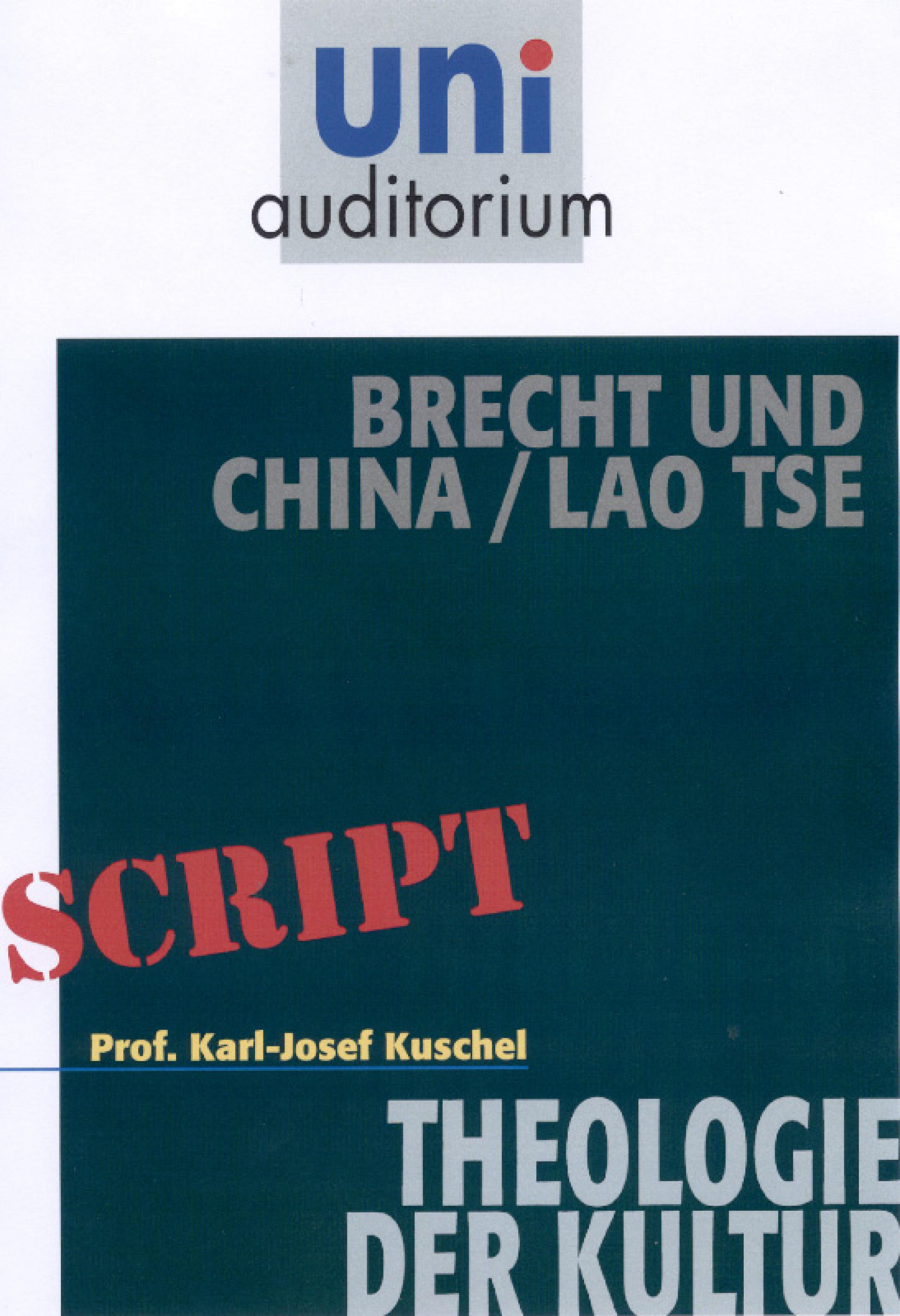 Обложка книги «Brecht und China / Lao Tse»