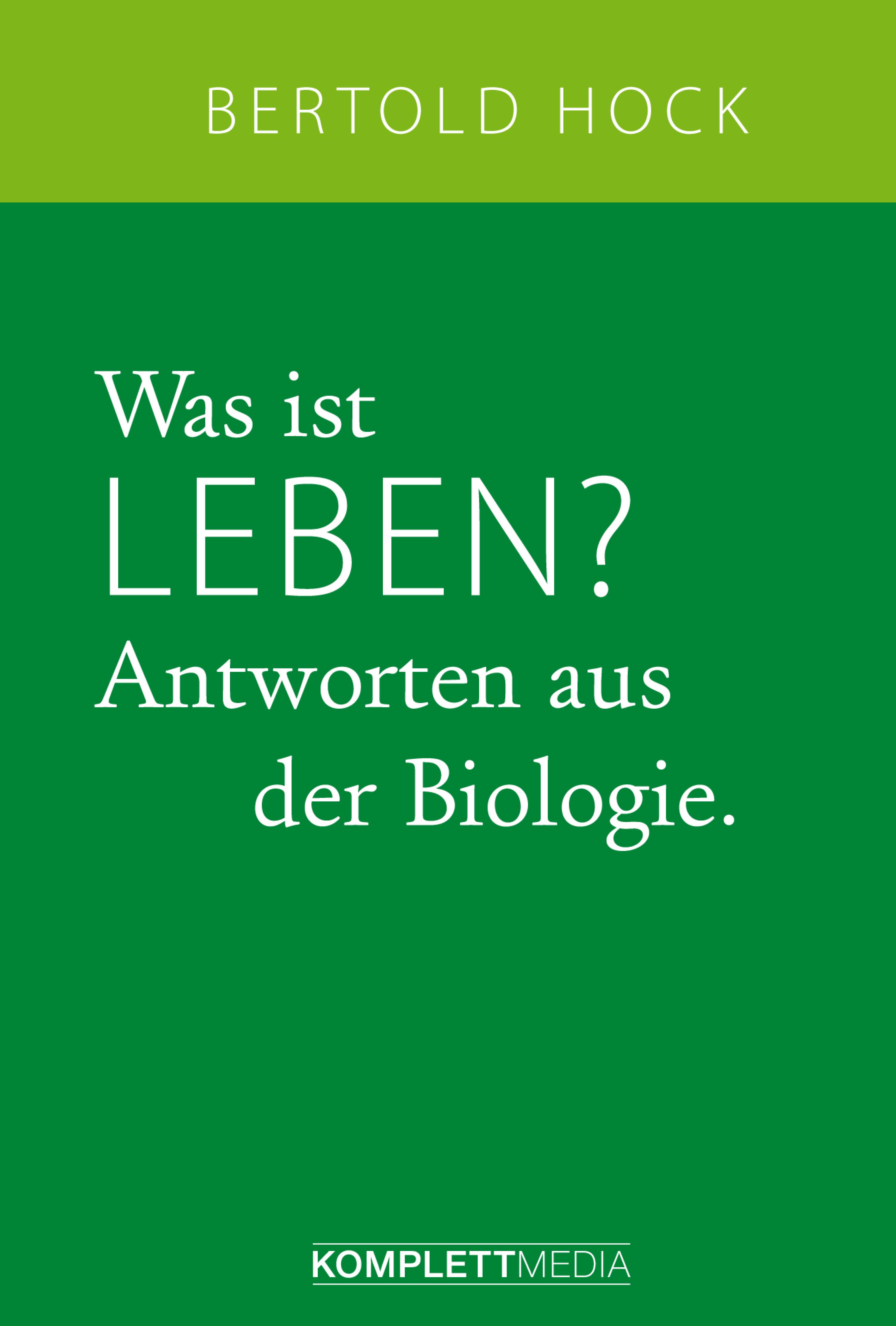 Обложка книги «Was ist Leben?»