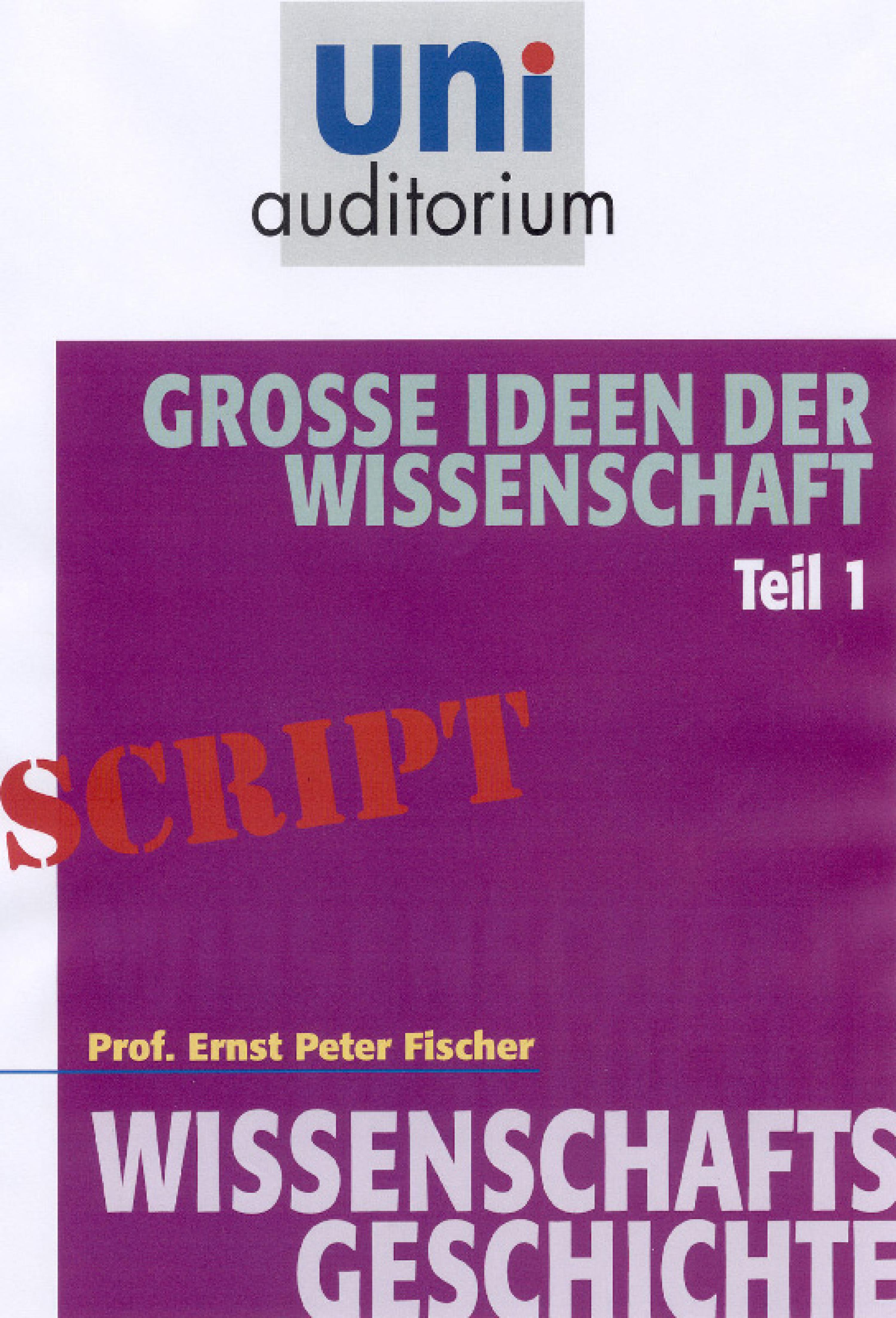 Обложка книги «Große Ideen der Wissenschaft: Teil 1»
