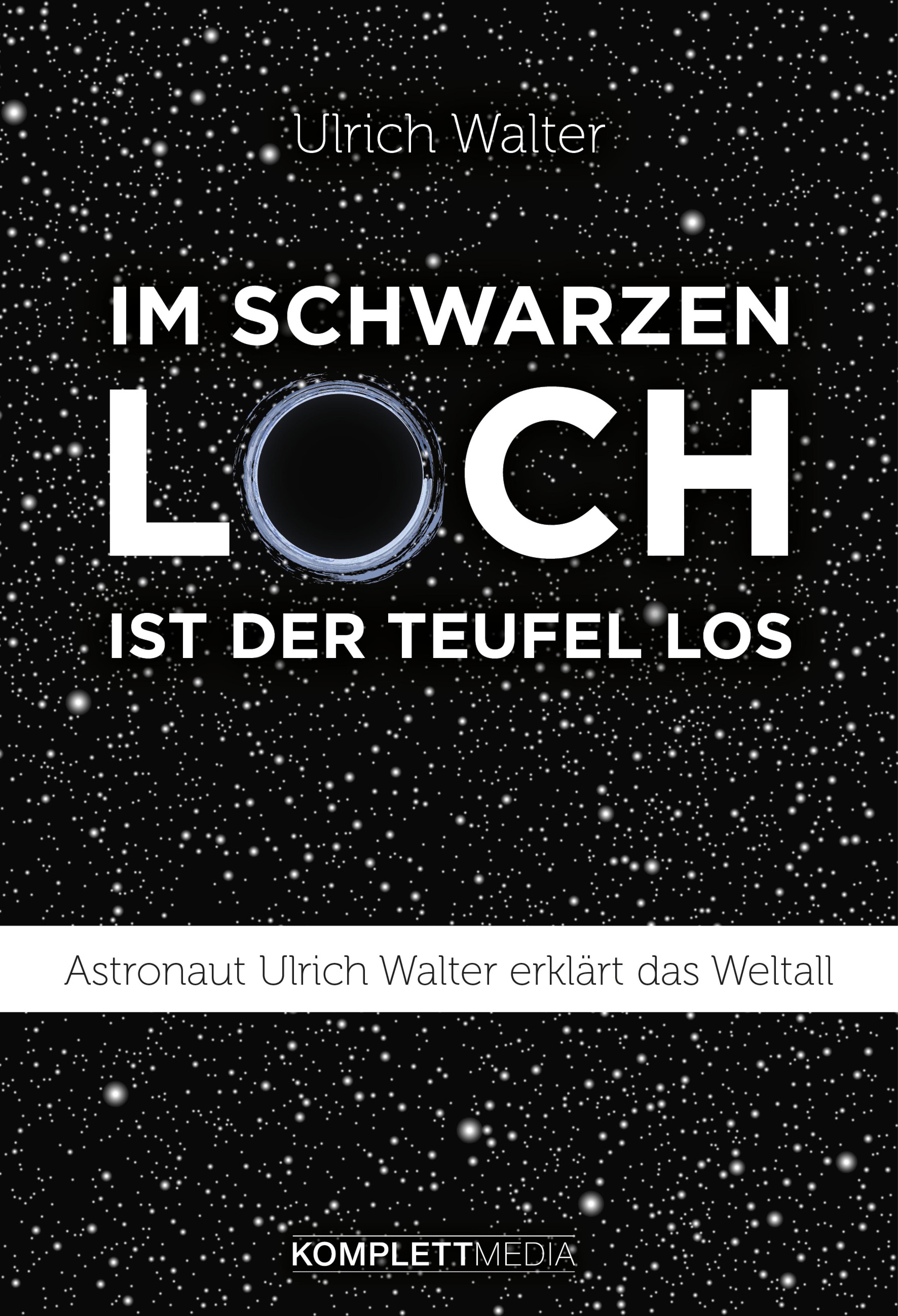 Обложка книги «Im schwarzen Loch ist der Teufel los»