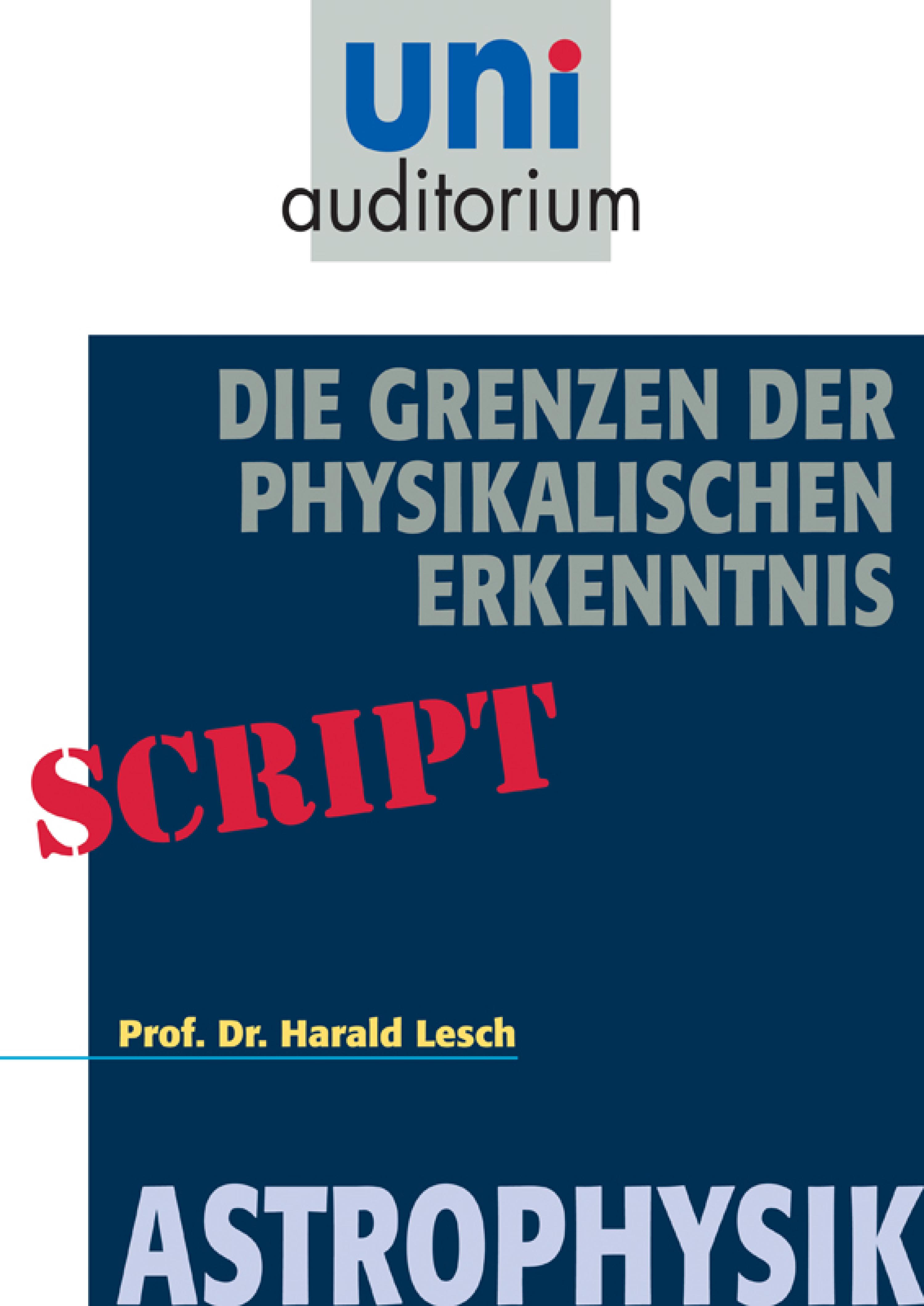 Обложка книги «Die Grenzen der Physikalischen Erkenntnis»