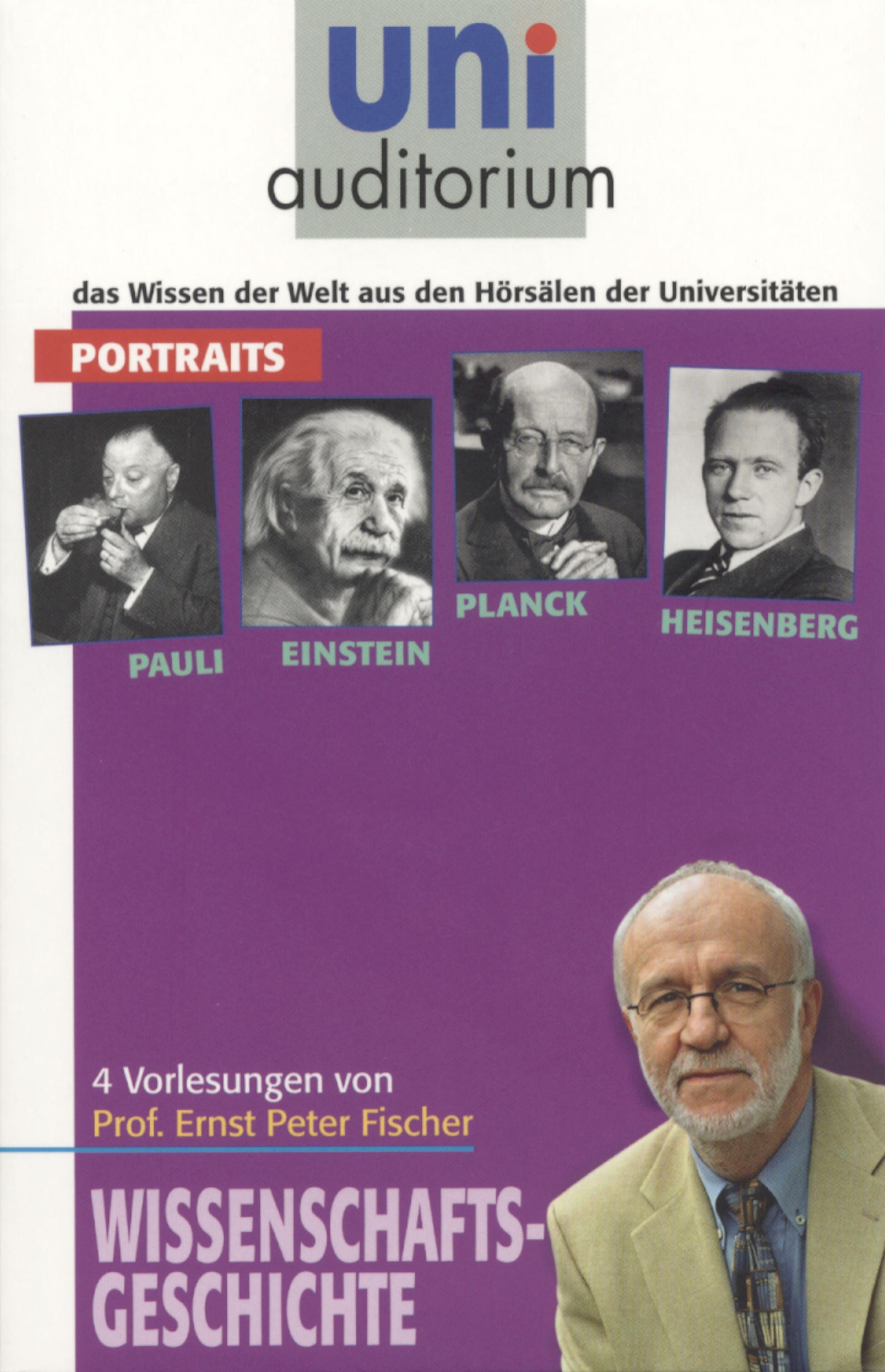 Обложка книги «4 Portraits (Pauli, Einstein, Planck und Heisenberg)»