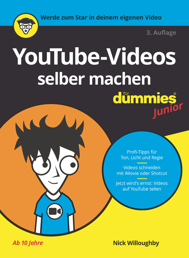 Обложка книги «YouTube-Videos selber machen für Dummies Junior»