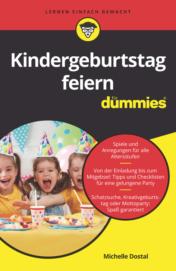 Обложка книги «Kindergeburtstag feiern für Dummies»