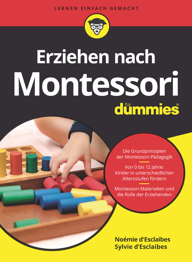 Обложка книги «Erziehen nach Montessori für Dummies»
