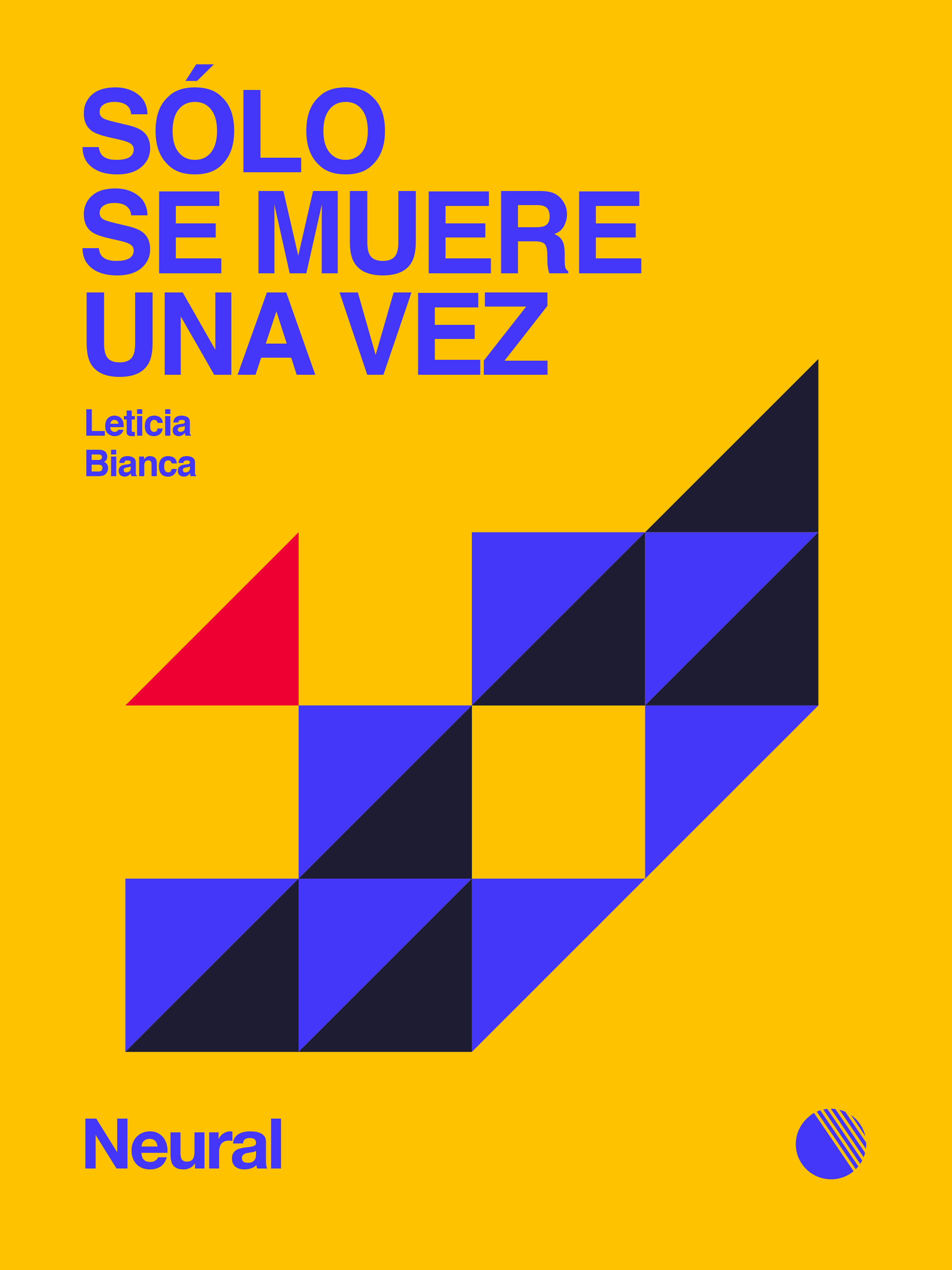 Обложка книги «Sólo se muere una vez»