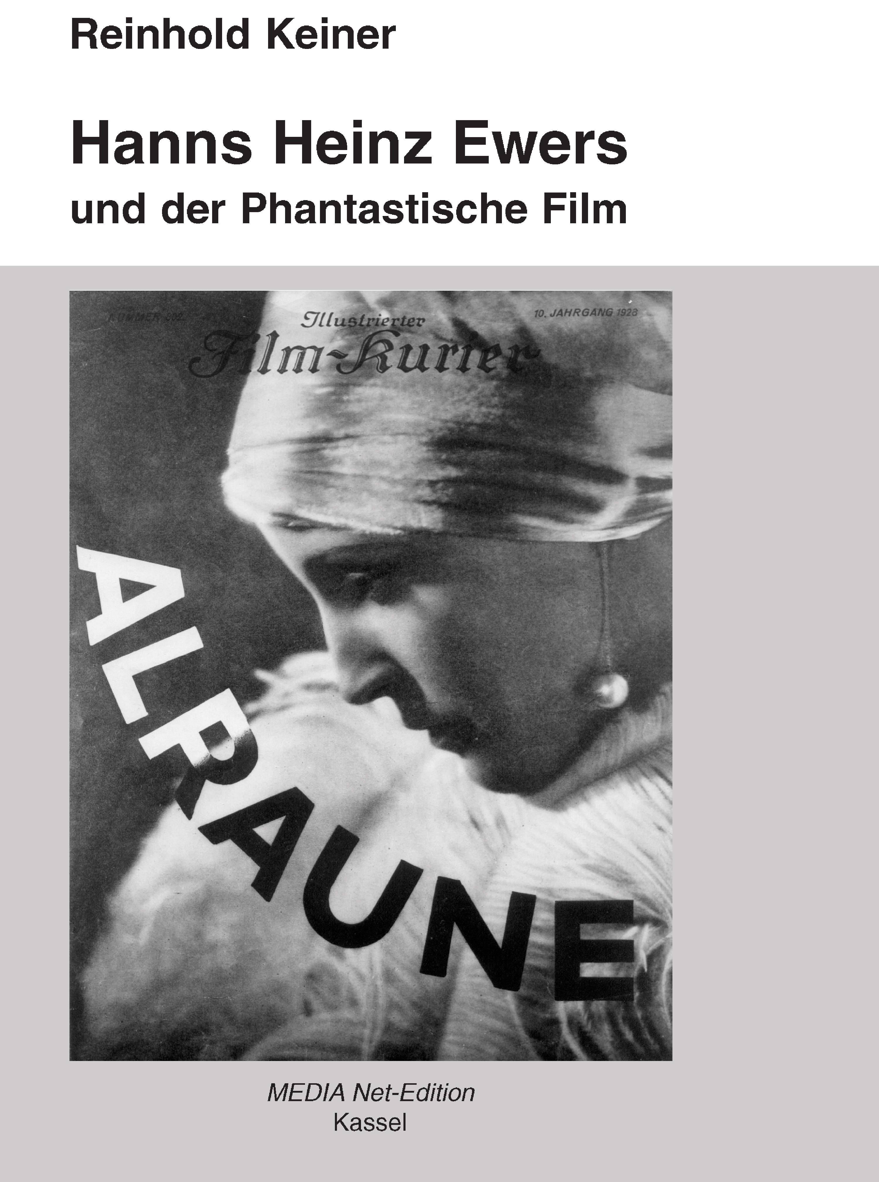 Обложка книги «Hanns Heinz Ewers und der Phantastische Film»