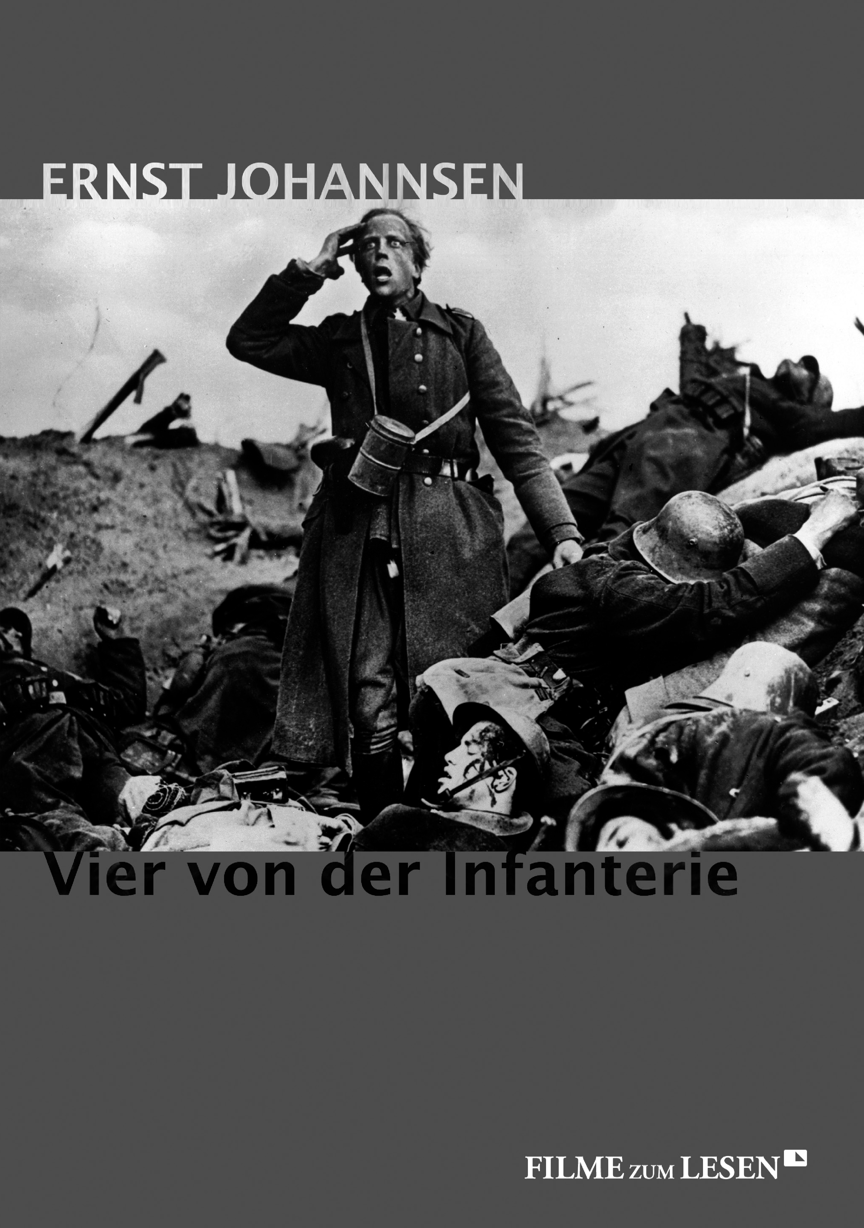 Обложка книги «Vier von der Infanterie»