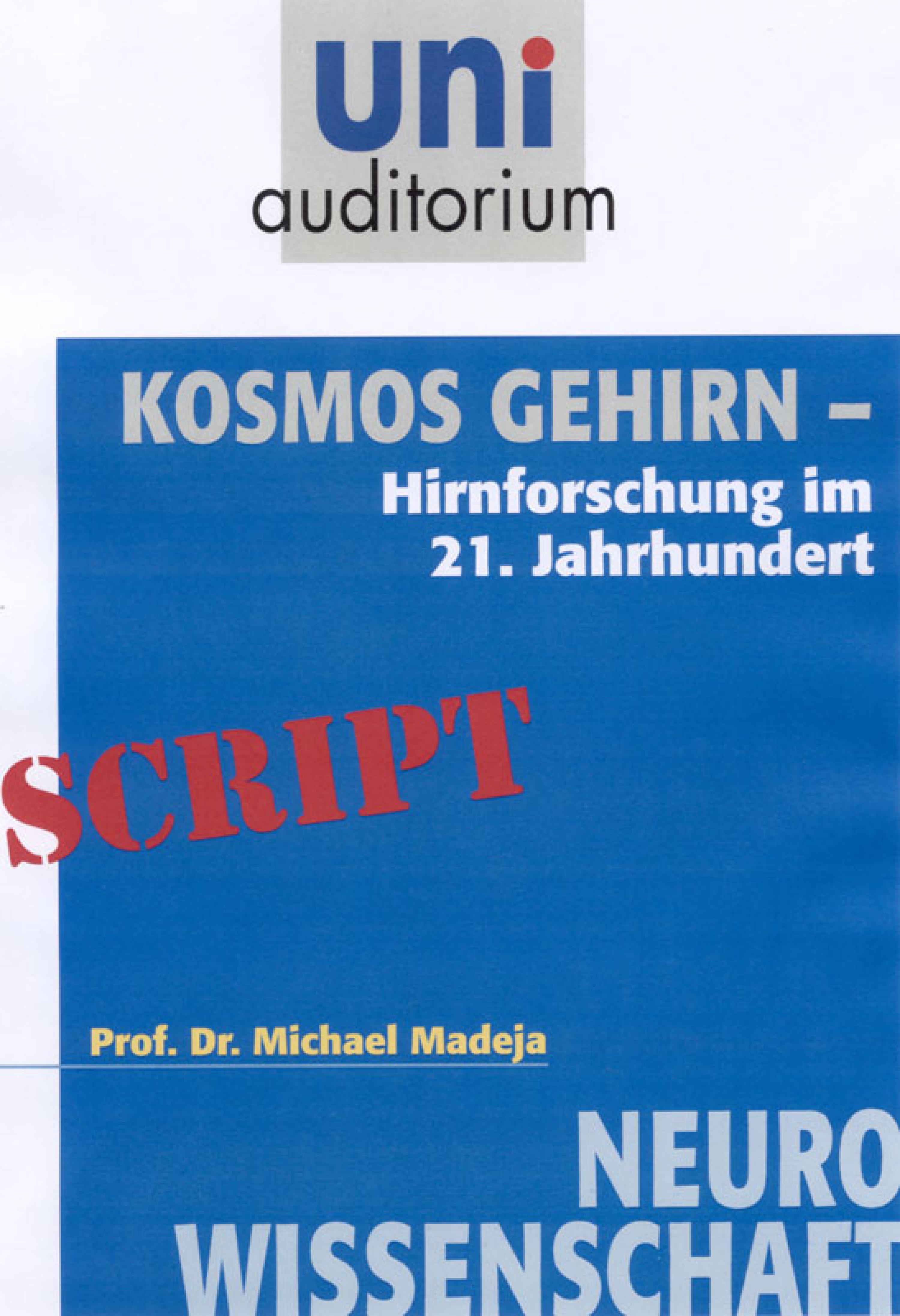 Обложка книги «Kosmos Gehirn»