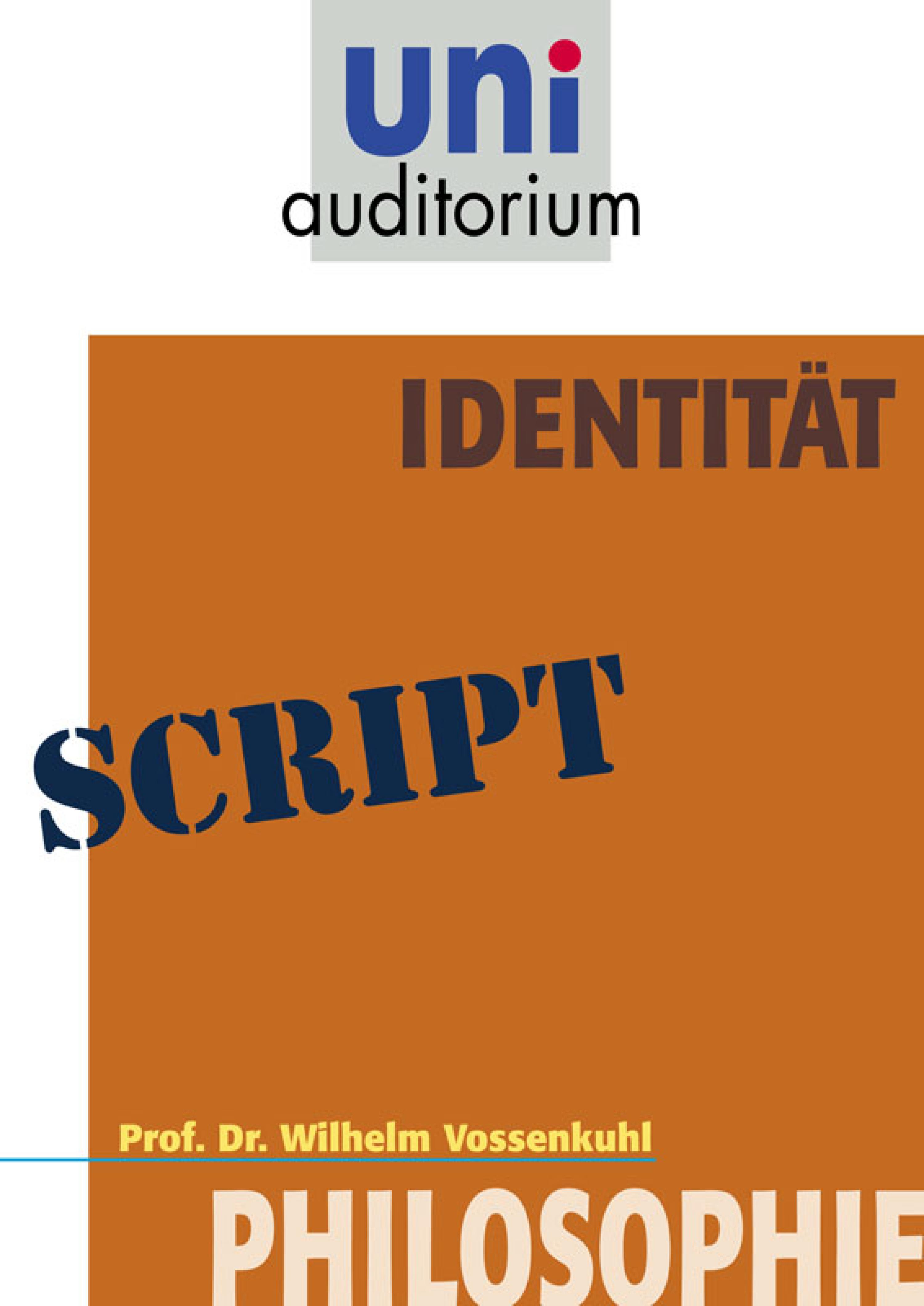 Обложка книги «Identität»
