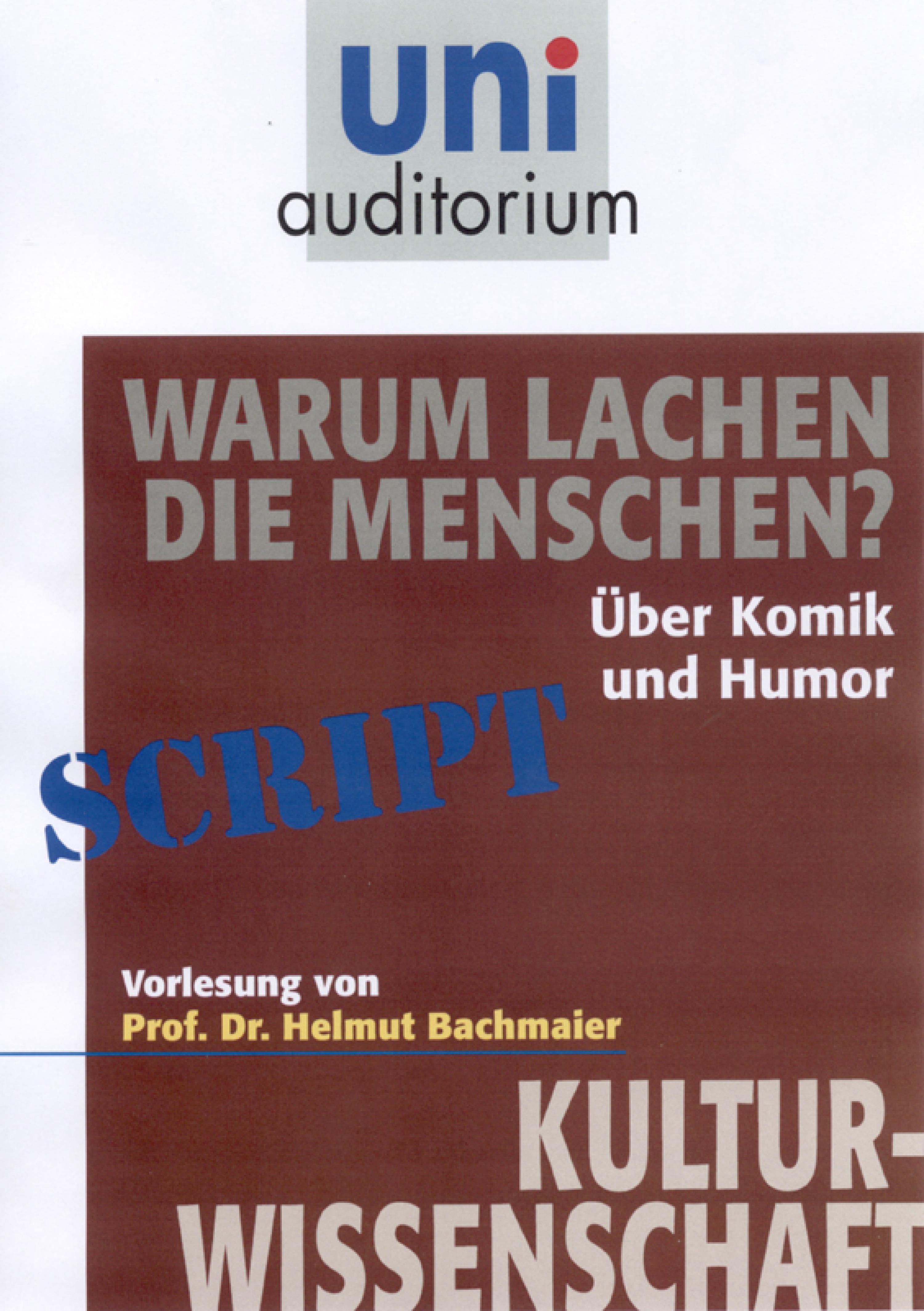 Обложка книги «Warum lachen die Menschen?»
