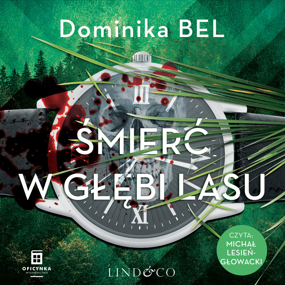 Обложка книги «Śmierć w głębi lasu»