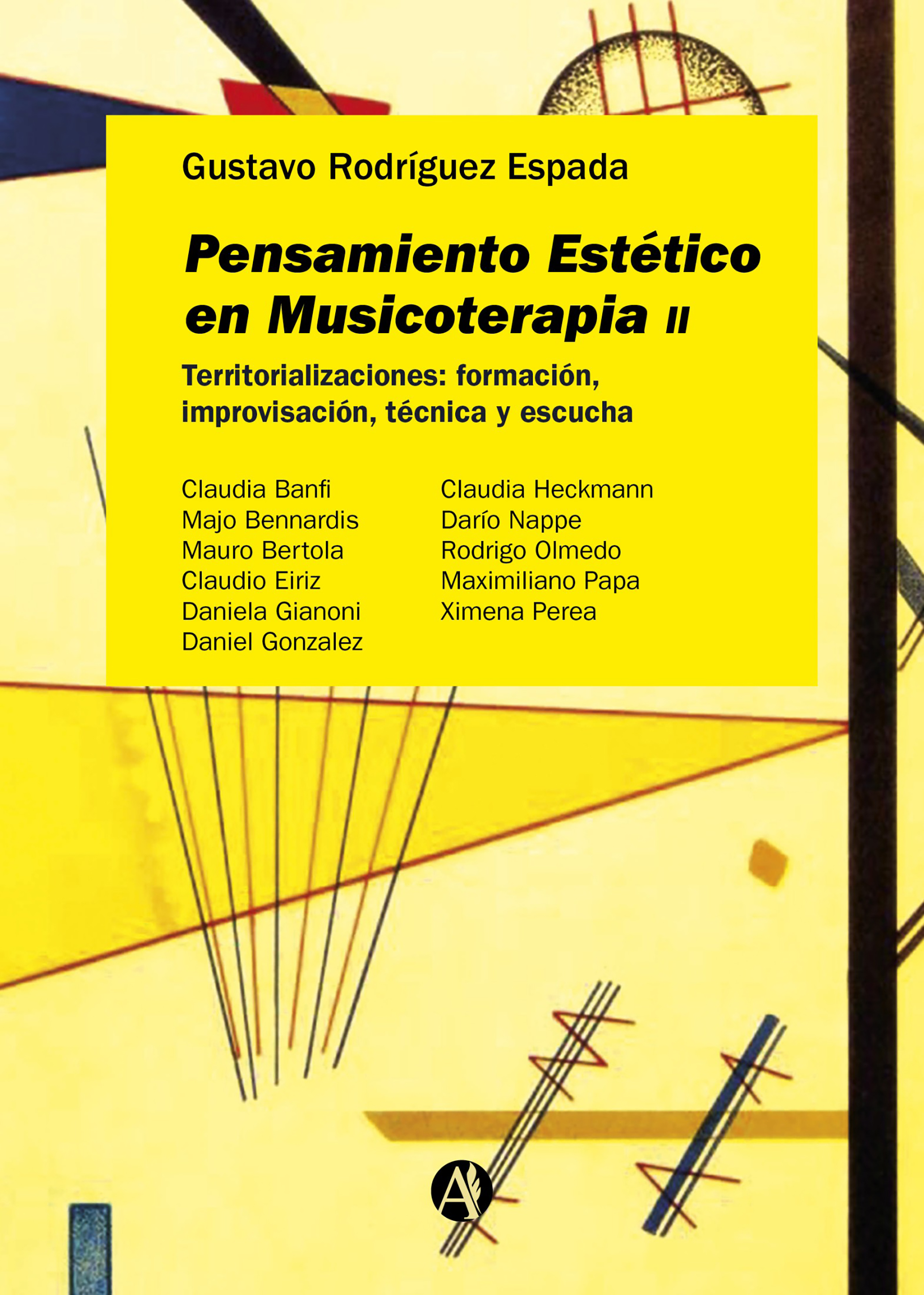 Обложка книги «Pensamiento Estético en Musicoterapia»