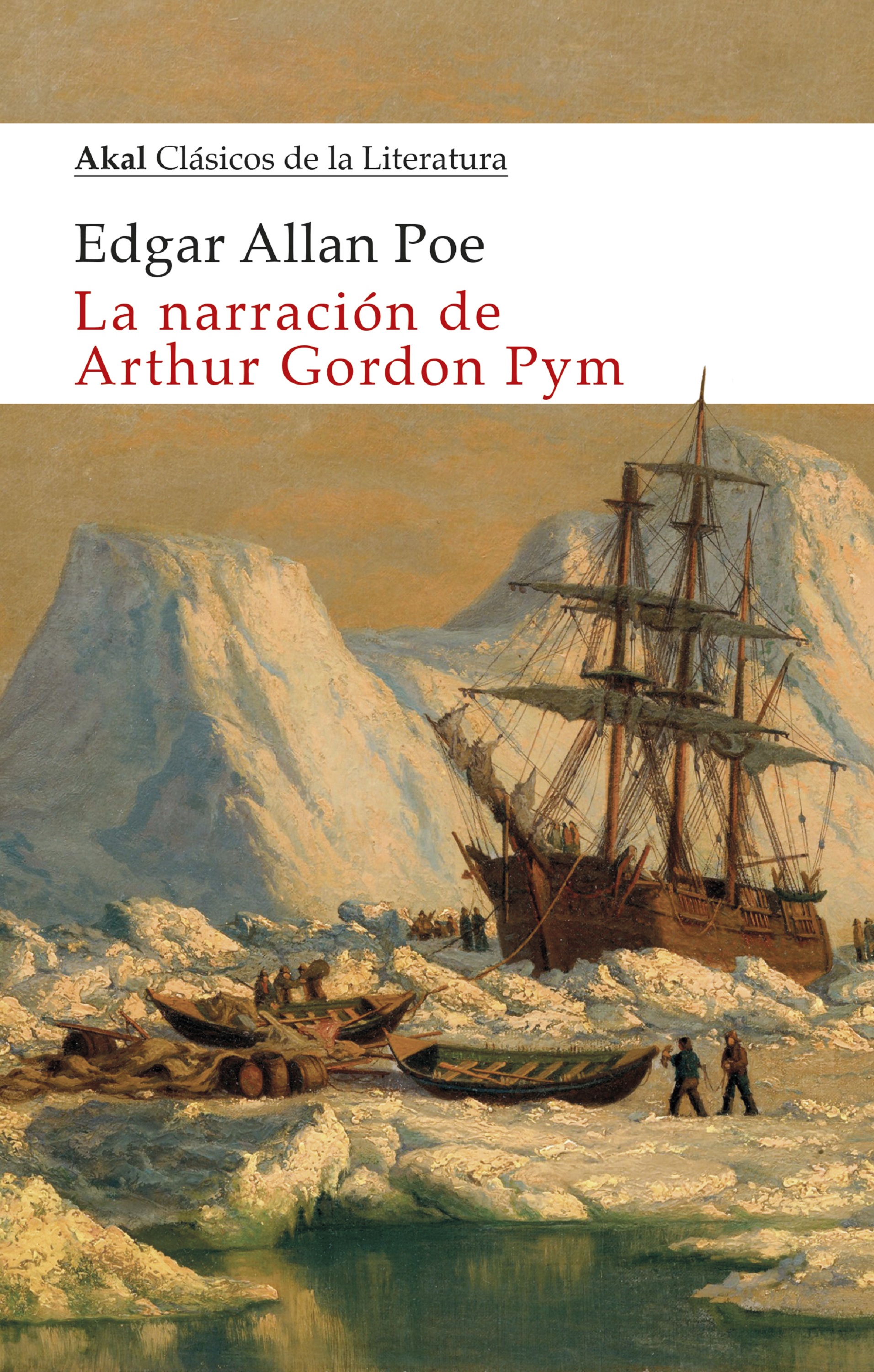 Обложка книги «La narración de Arthur Gordon Pym»
