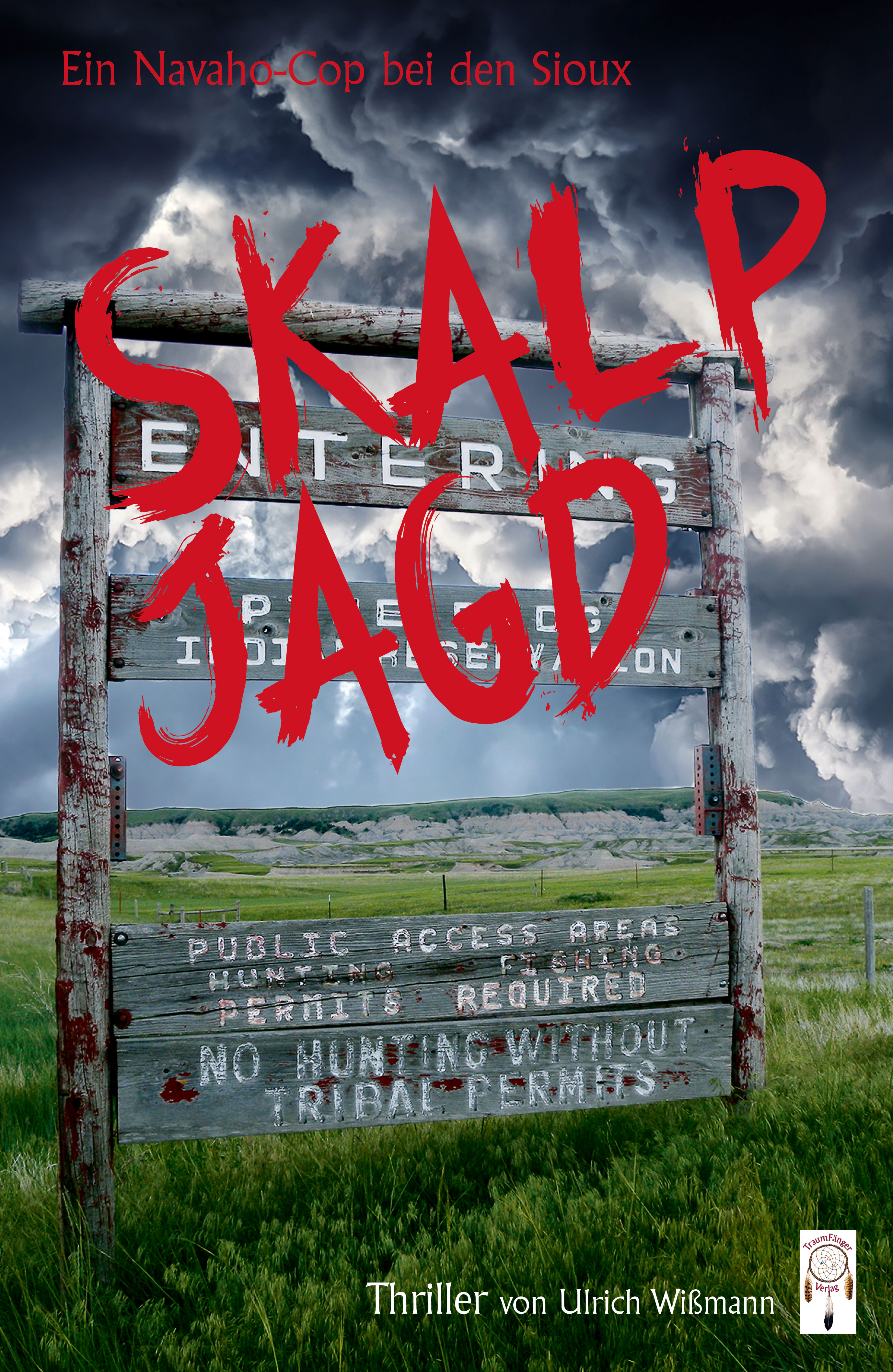 Обложка книги «Skalpjagd»