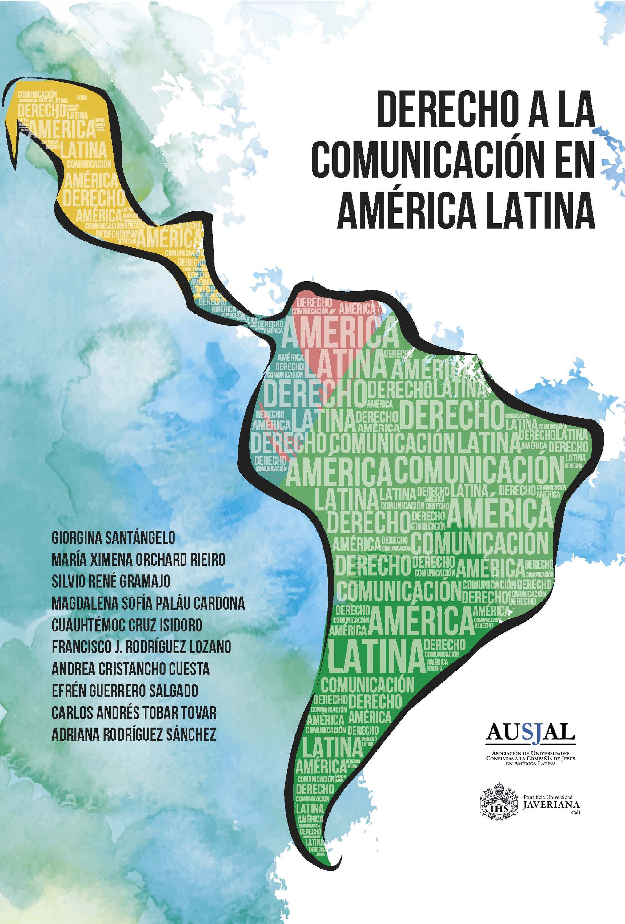 Обложка книги «Derecho a la comunicación en América Latina»