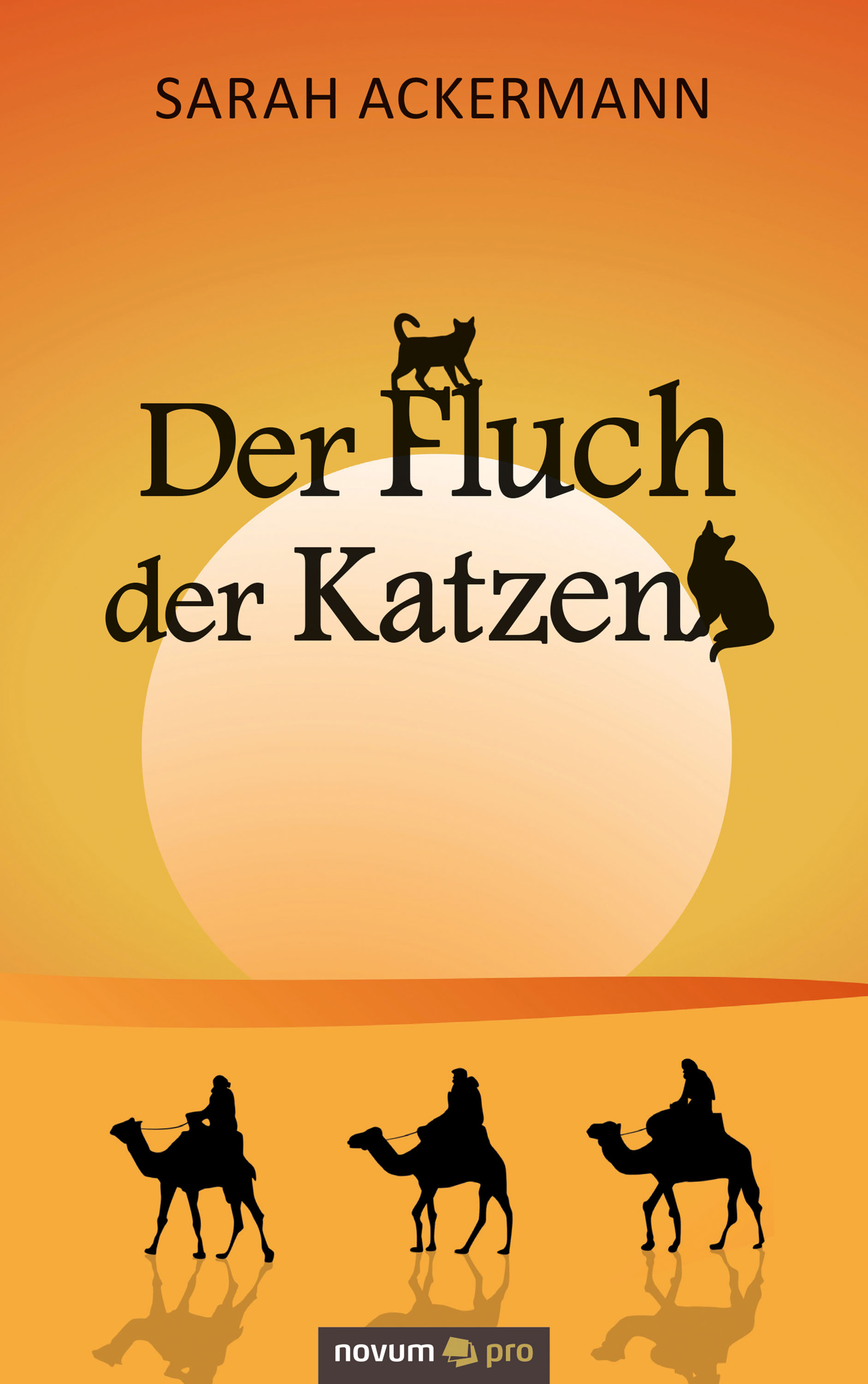 Обложка книги «Der Fluch der Katzen»