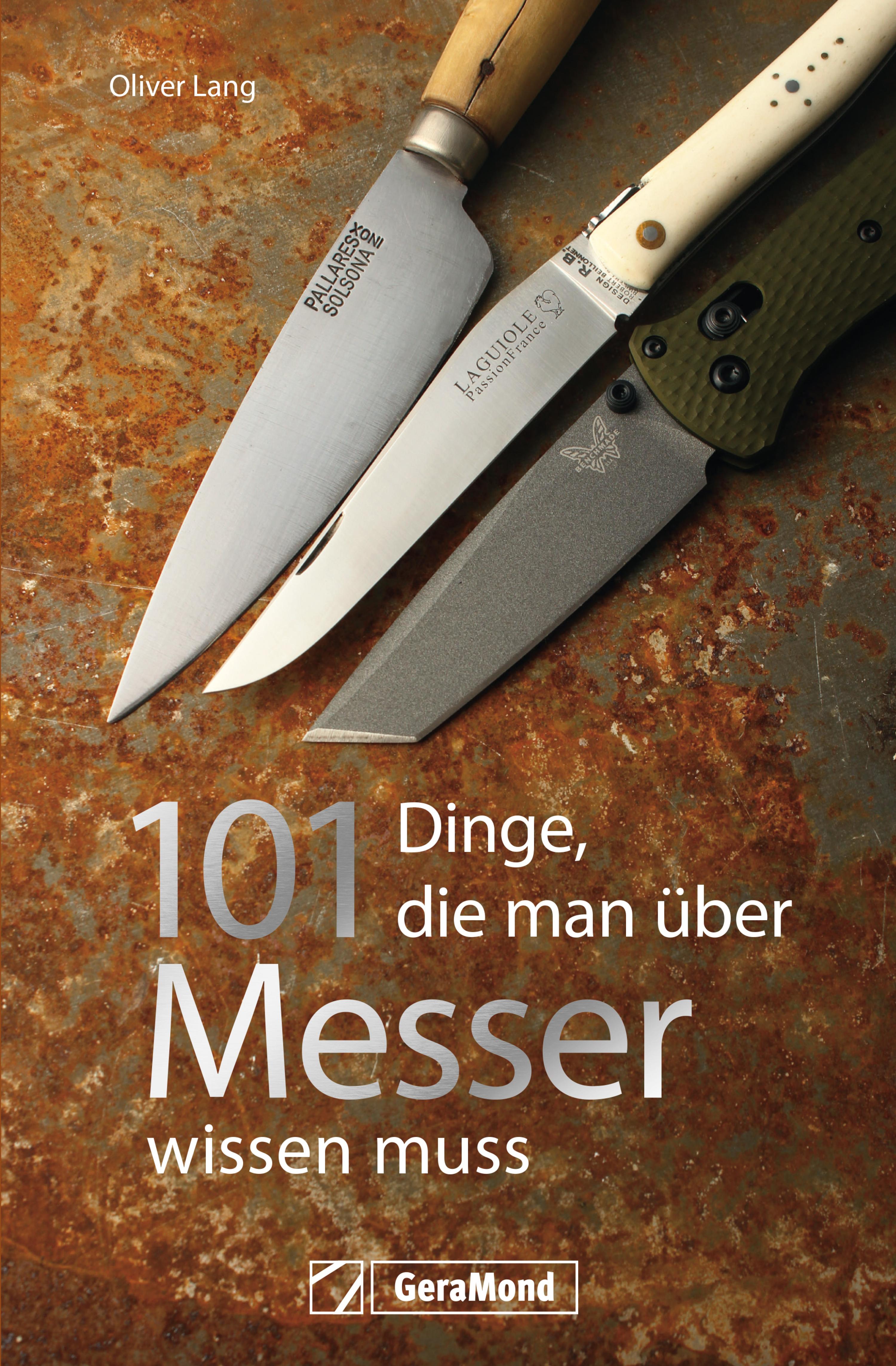 Обложка книги «Handbuch Messer: 101 Dinge, die Sie schon immer über Messer wissen wollten.»