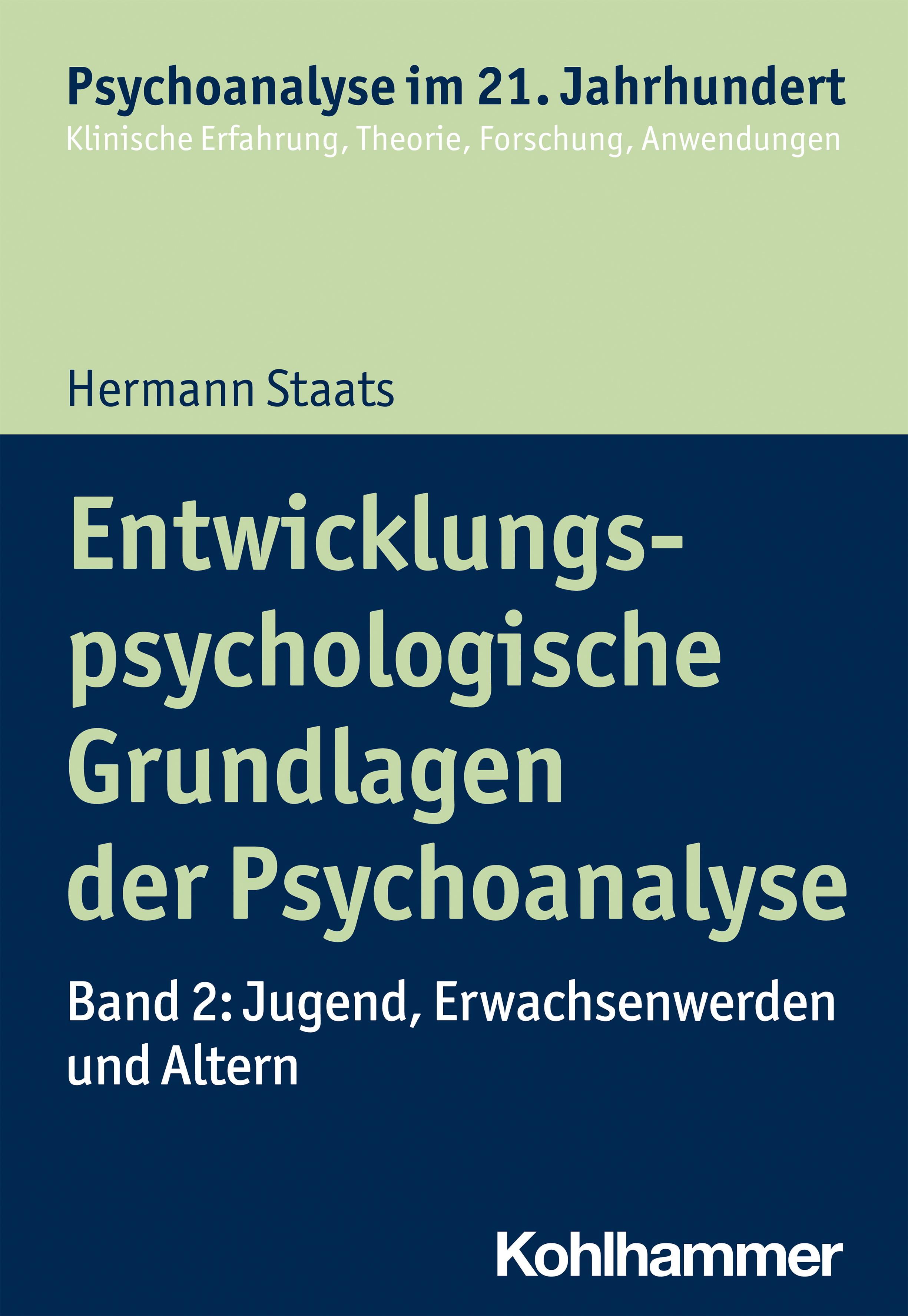 Обложка книги «Entwicklungspsychologische Grundlagen der Psychoanalyse»