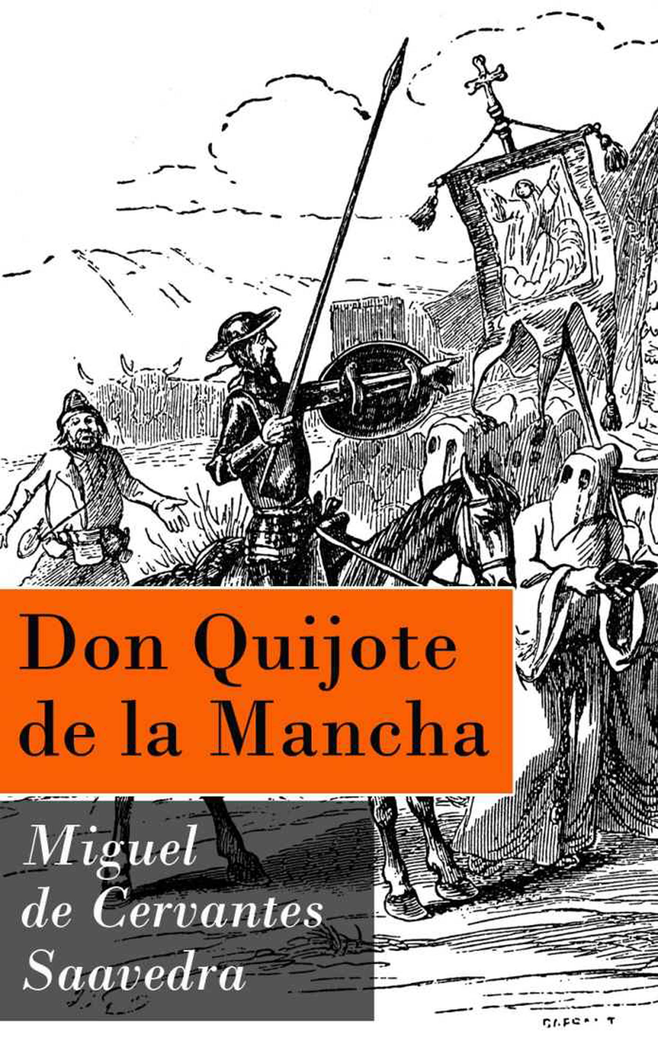 Обложка книги «Don Quijote de la Mancha»