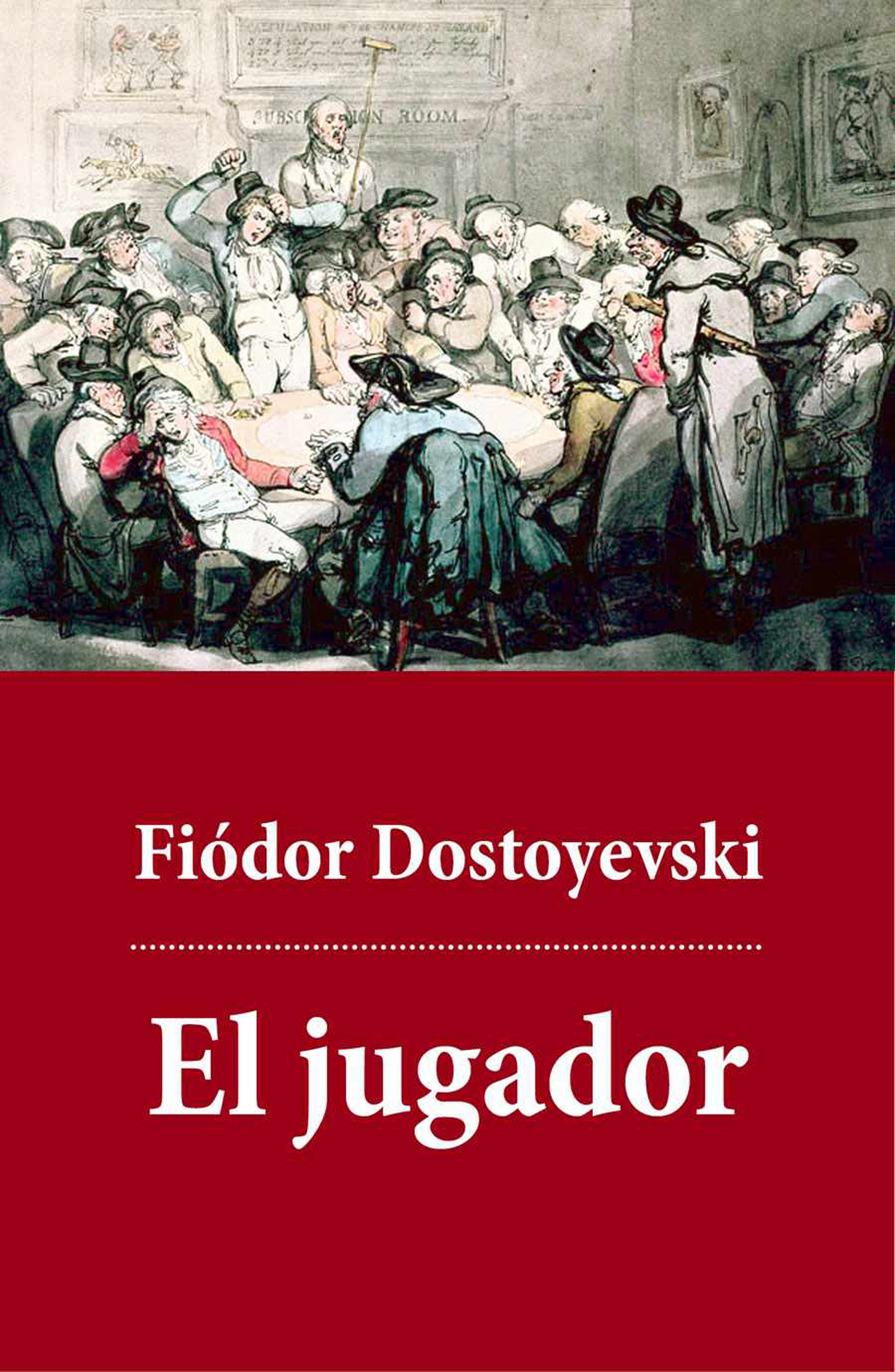 Обложка книги «El jugador»