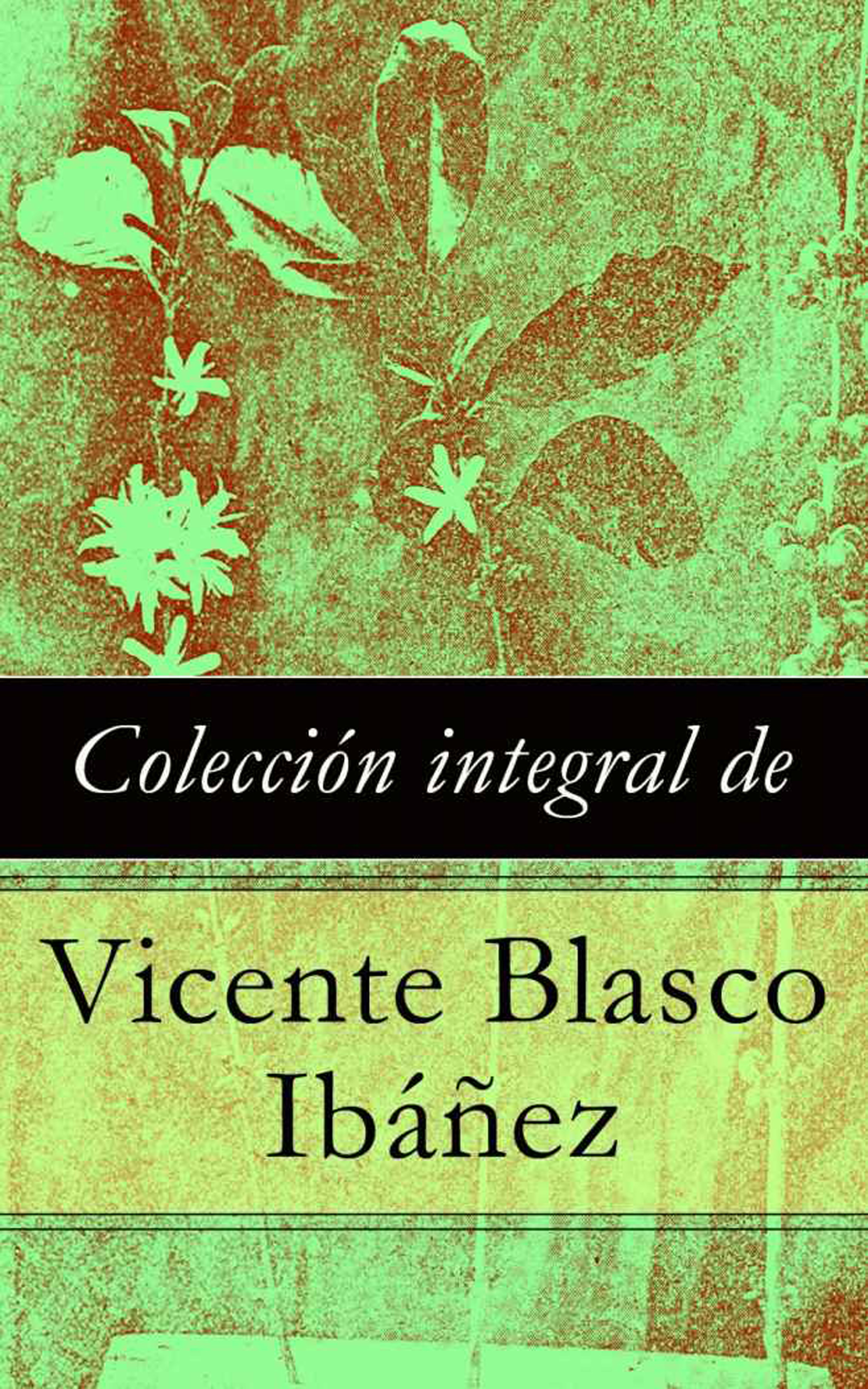 Обложка книги «Colección integral de Vicente Blasco Ibáñez»
