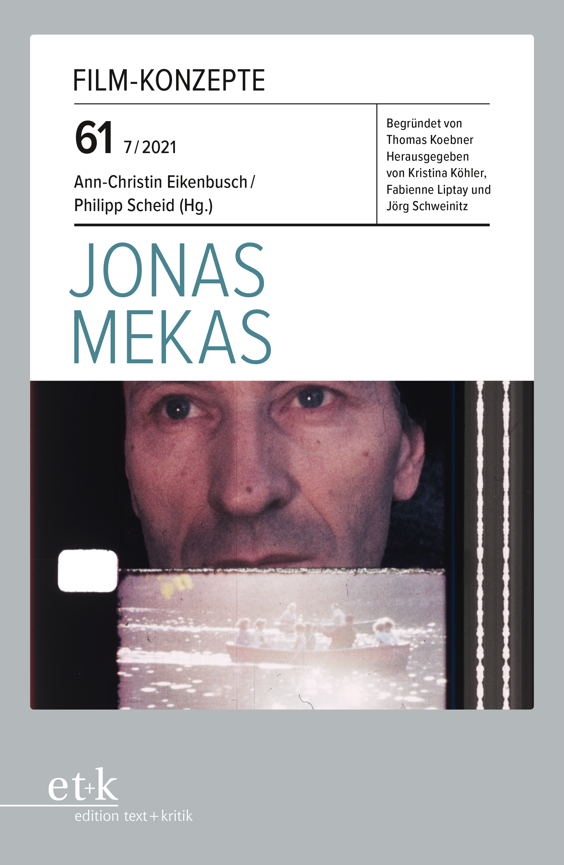 Обложка книги «FILM-KONZEPTE 61 - Jonas Mekas»