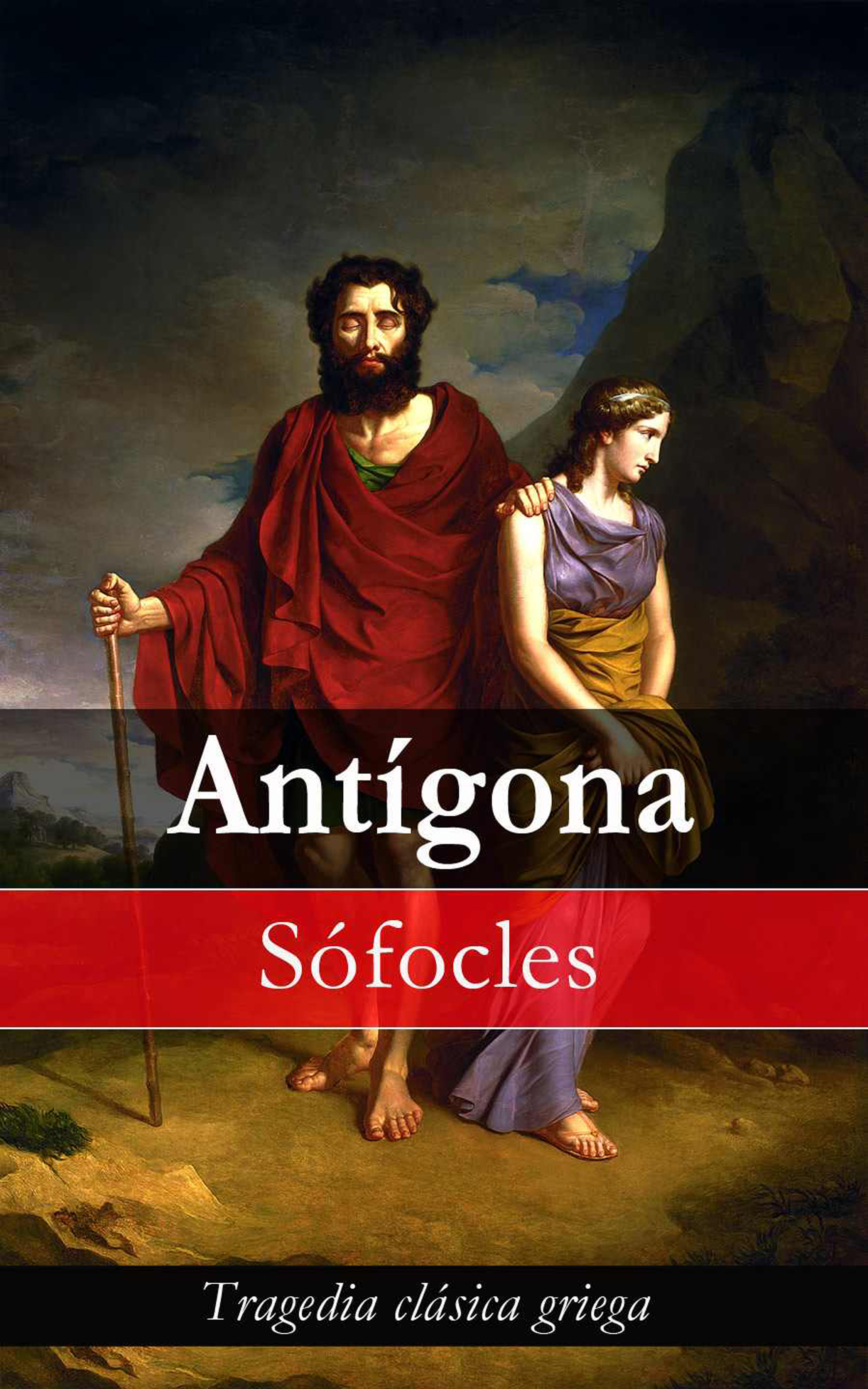 Обложка книги «Antígona: Tragedia clásica griega»