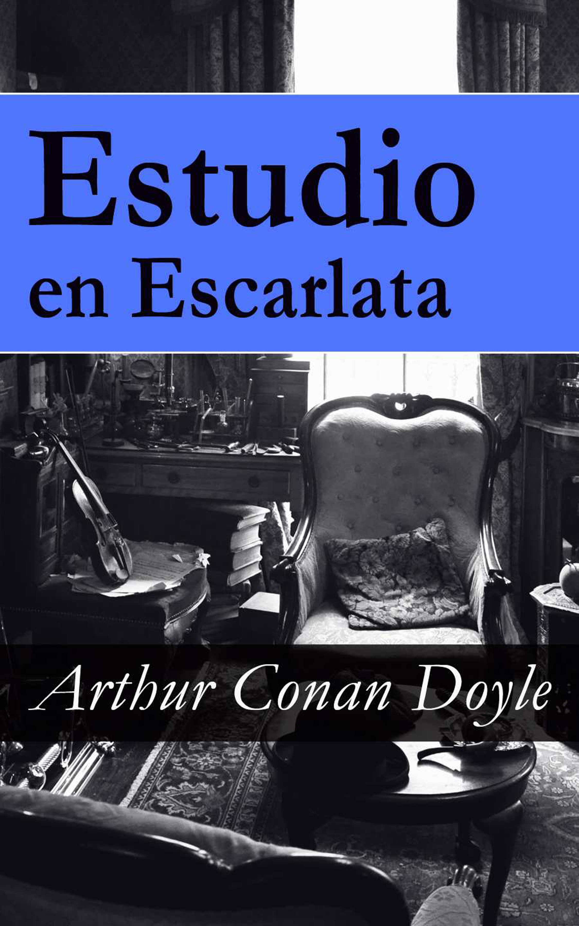 Обложка книги «Estudio en Escarlata»