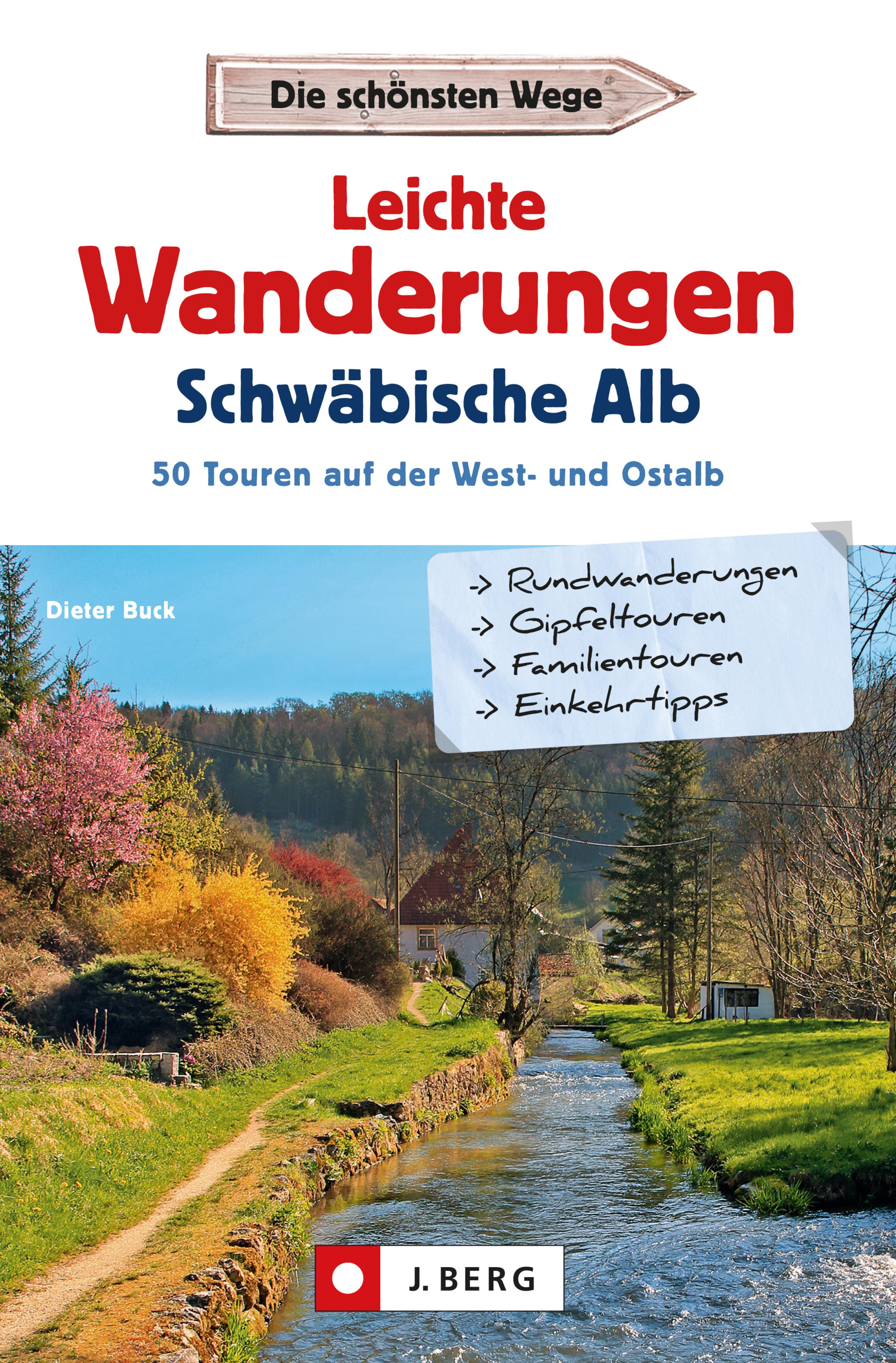 Обложка книги «Leichte Wanderungen Schwäbische Alb»