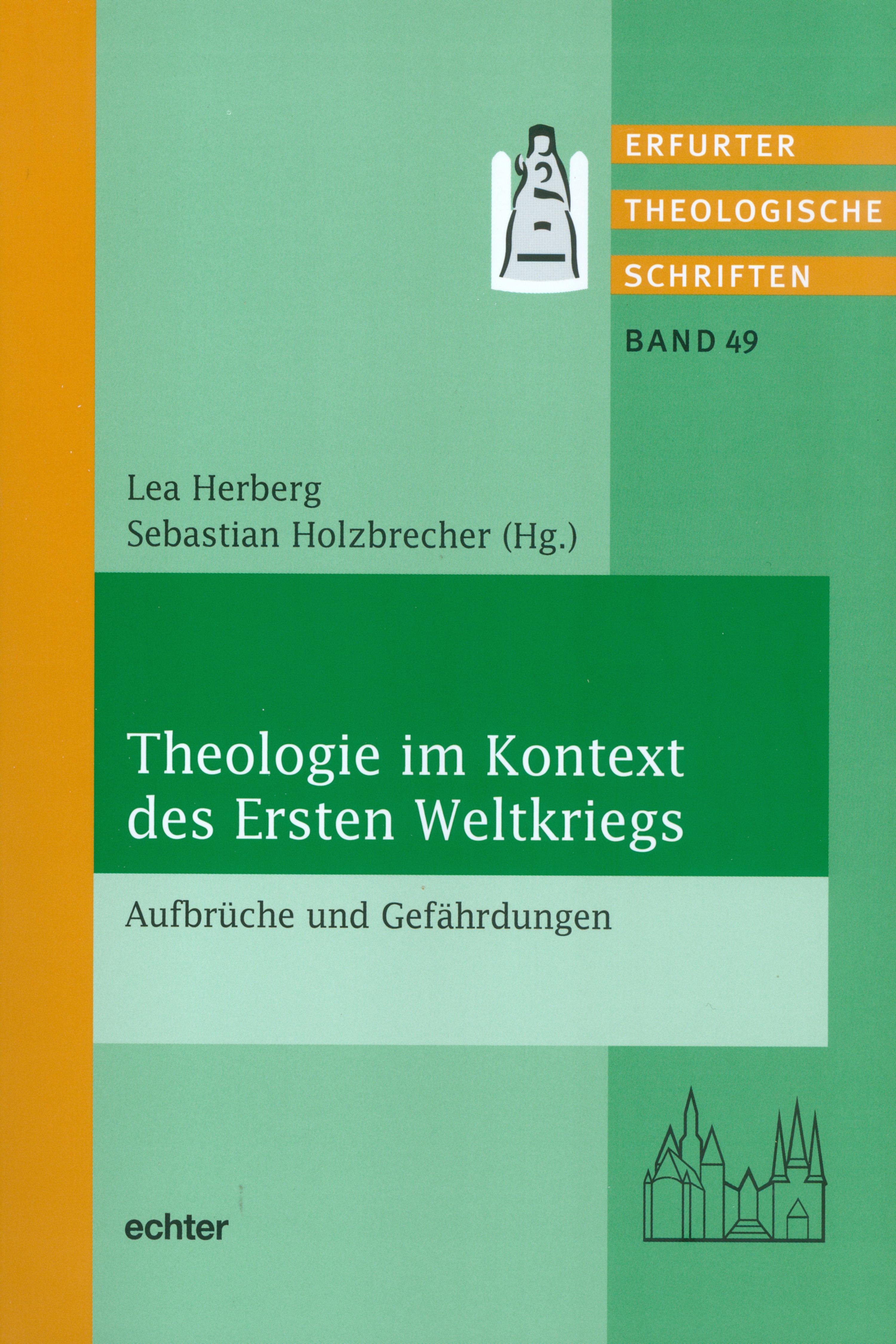 Обложка книги «Theologie im Kontext des Ersten Weltkrieges»