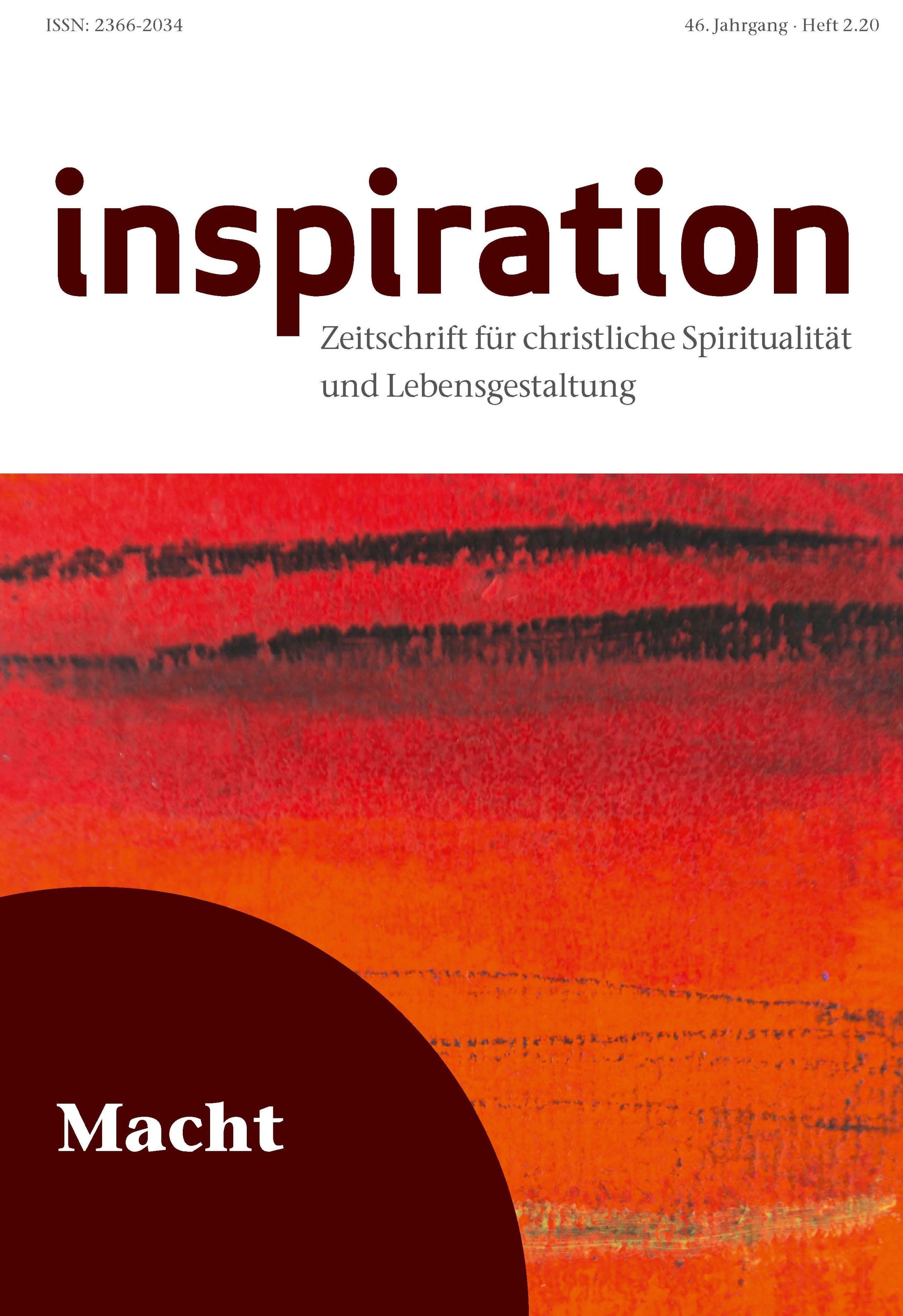 Обложка книги «inspiration 2/2020»