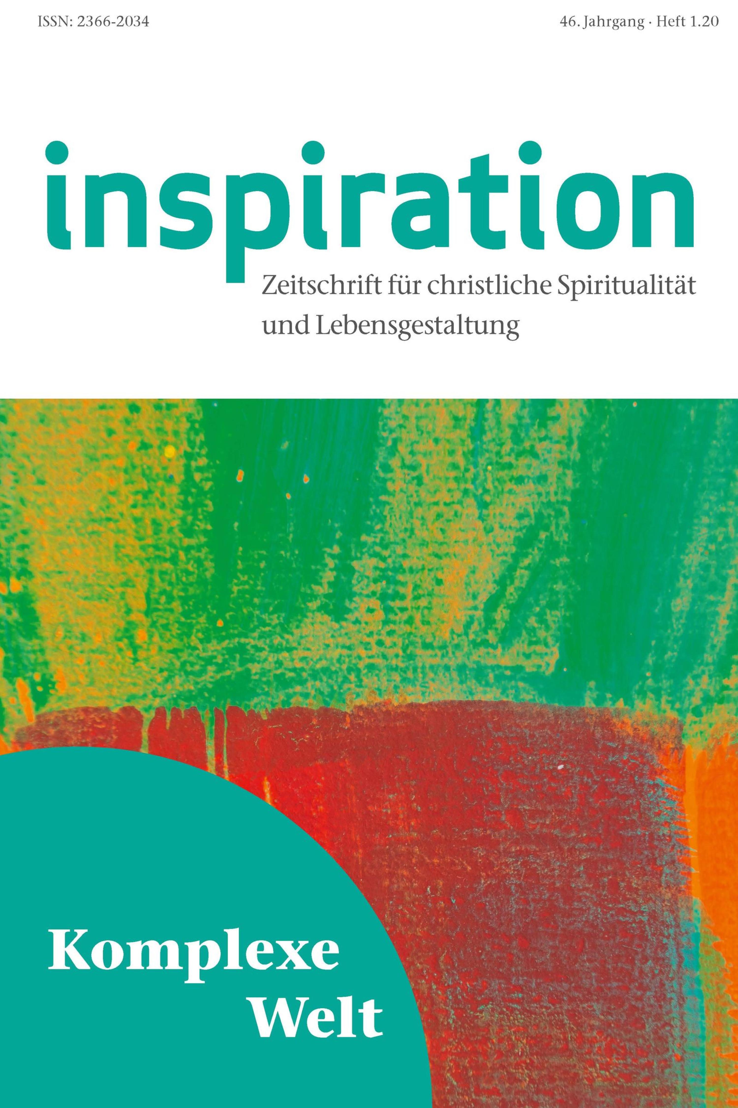 Обложка книги «inspiration 1/2020»