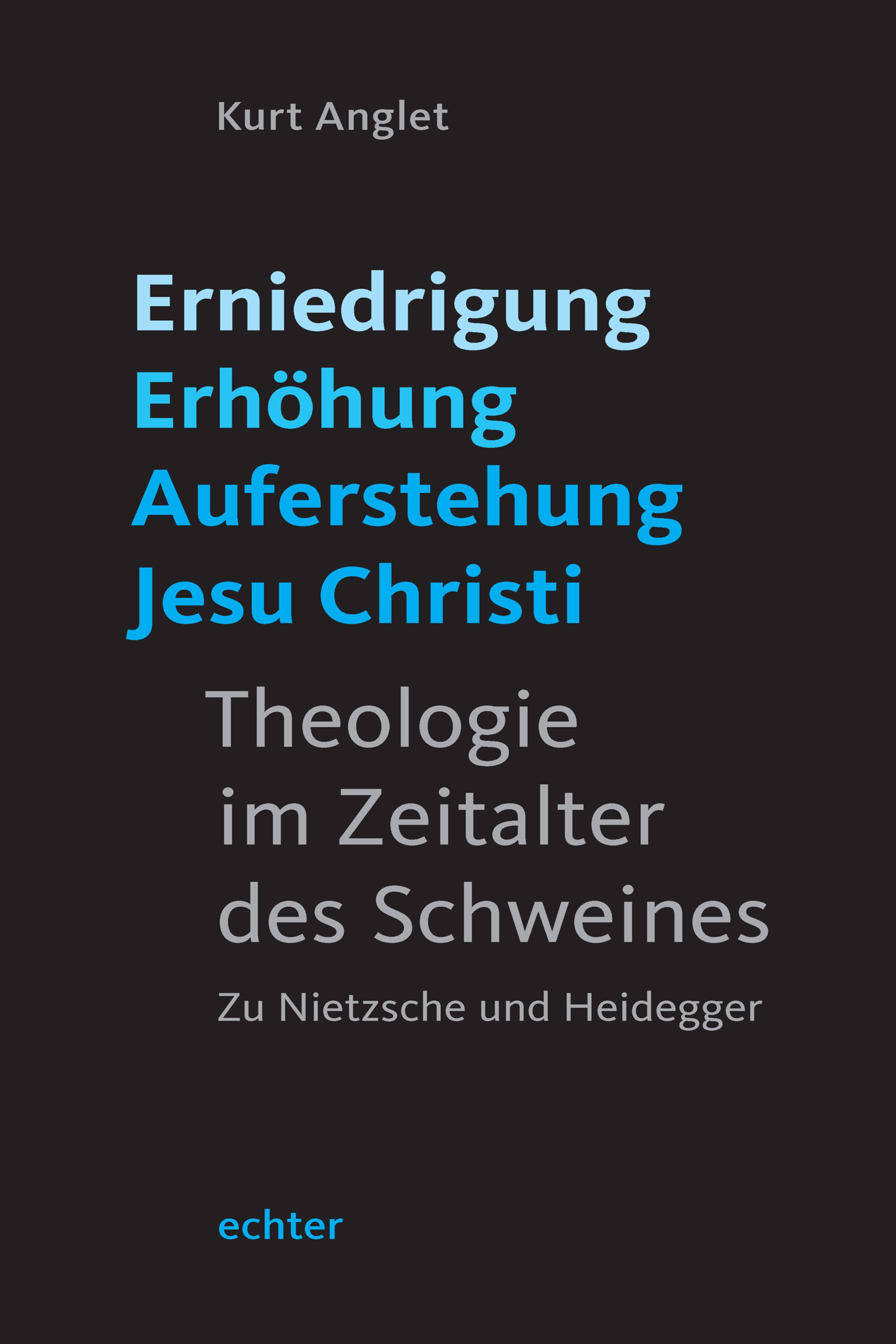 Обложка книги «Erniedrigung - Erhöhung - Auferstehung Jesu Christi»