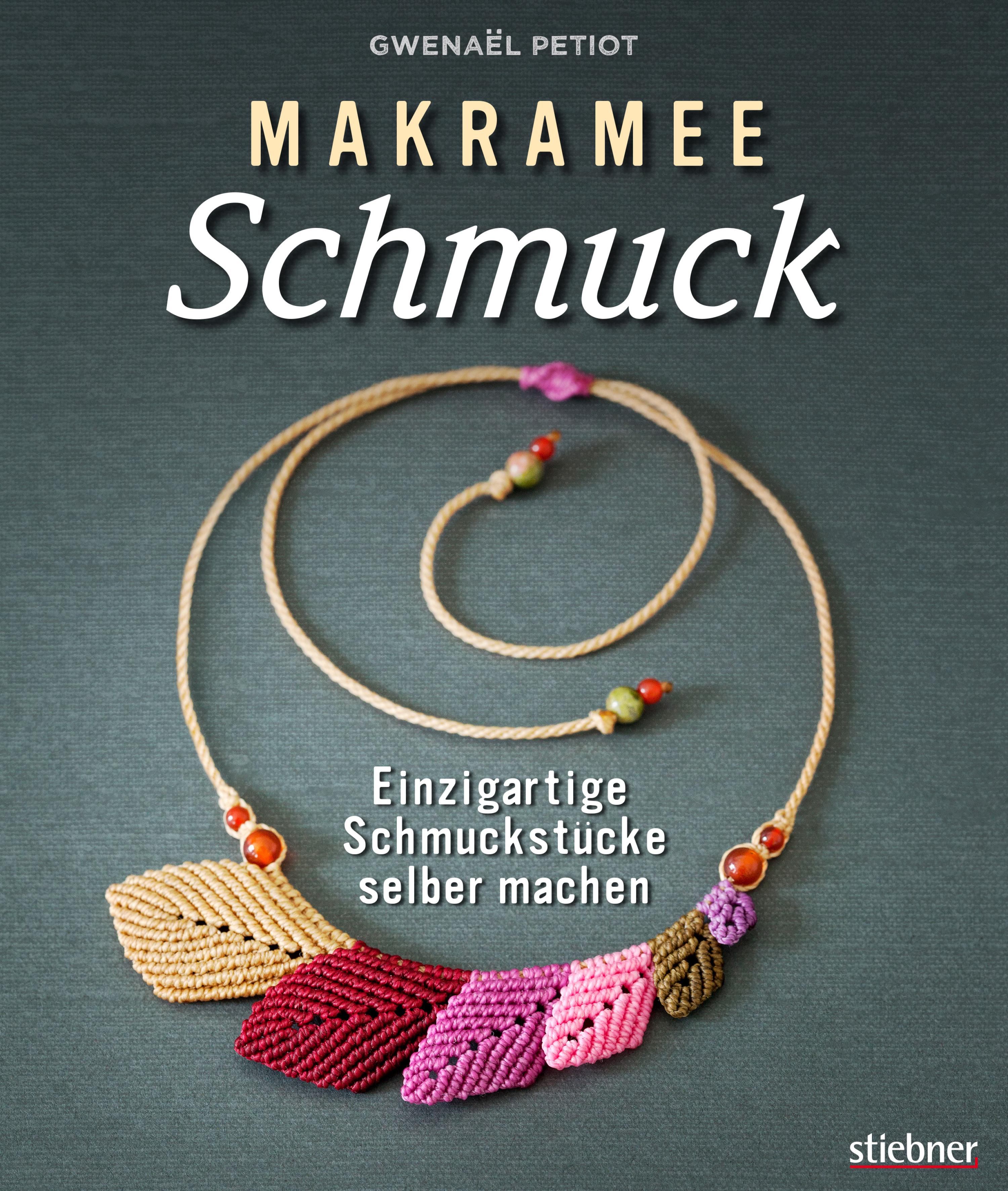 Обложка книги «Makramee Schmuck - Knüpftechniken für Trendteile.»
