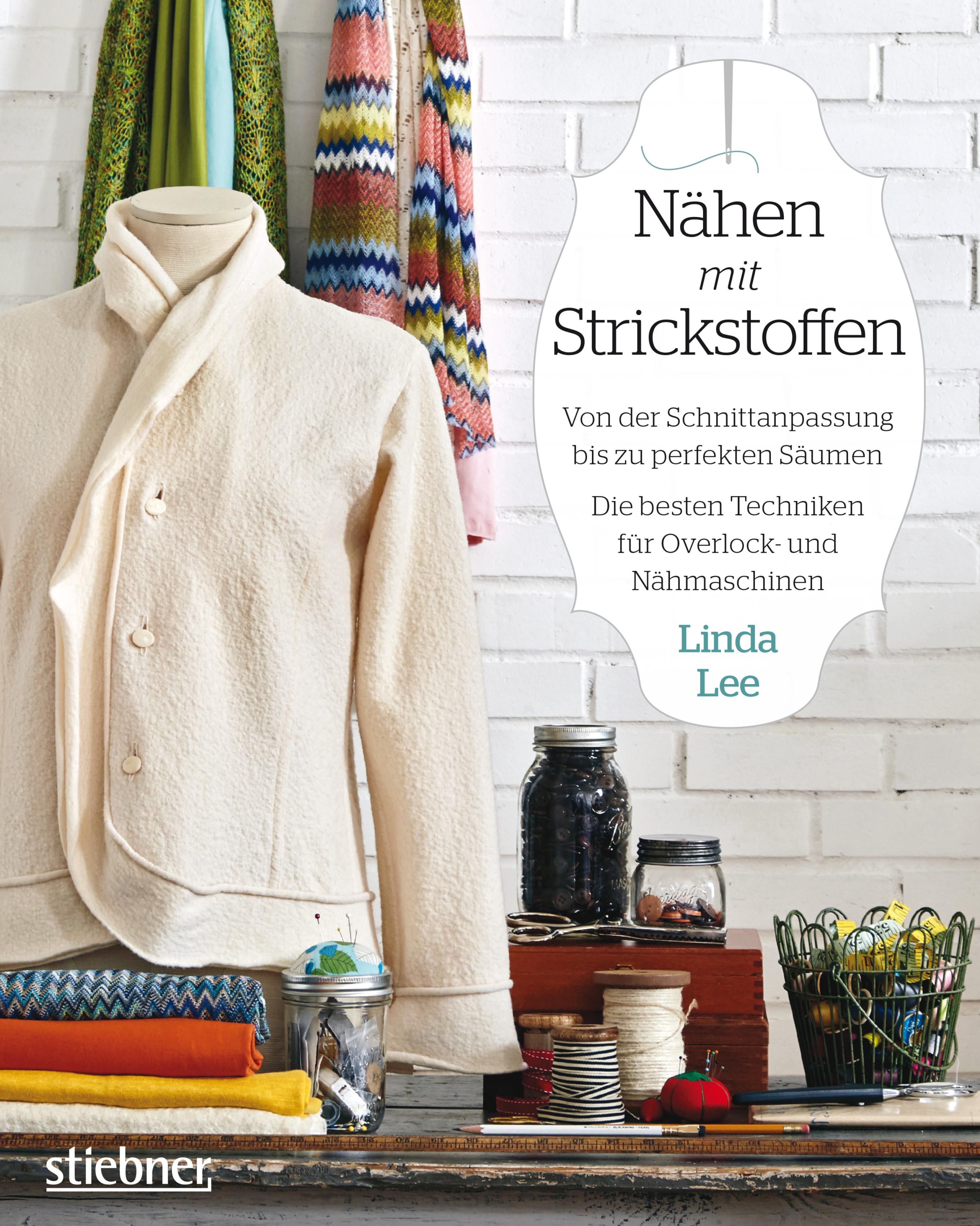 Обложка книги «Nähen mit Strickstoffen»