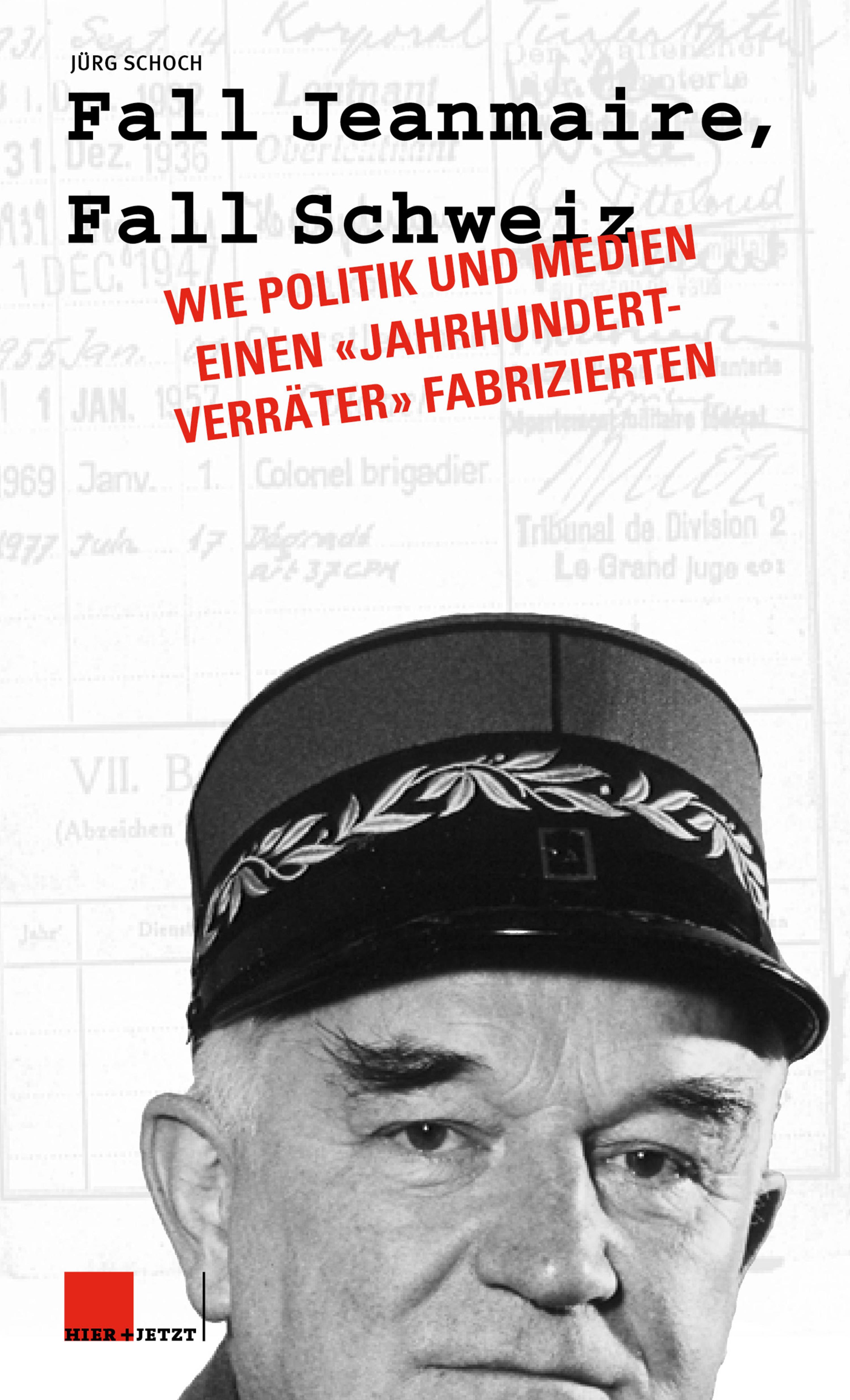 Обложка книги «Fall Jeanmaire, Fall Schweiz»