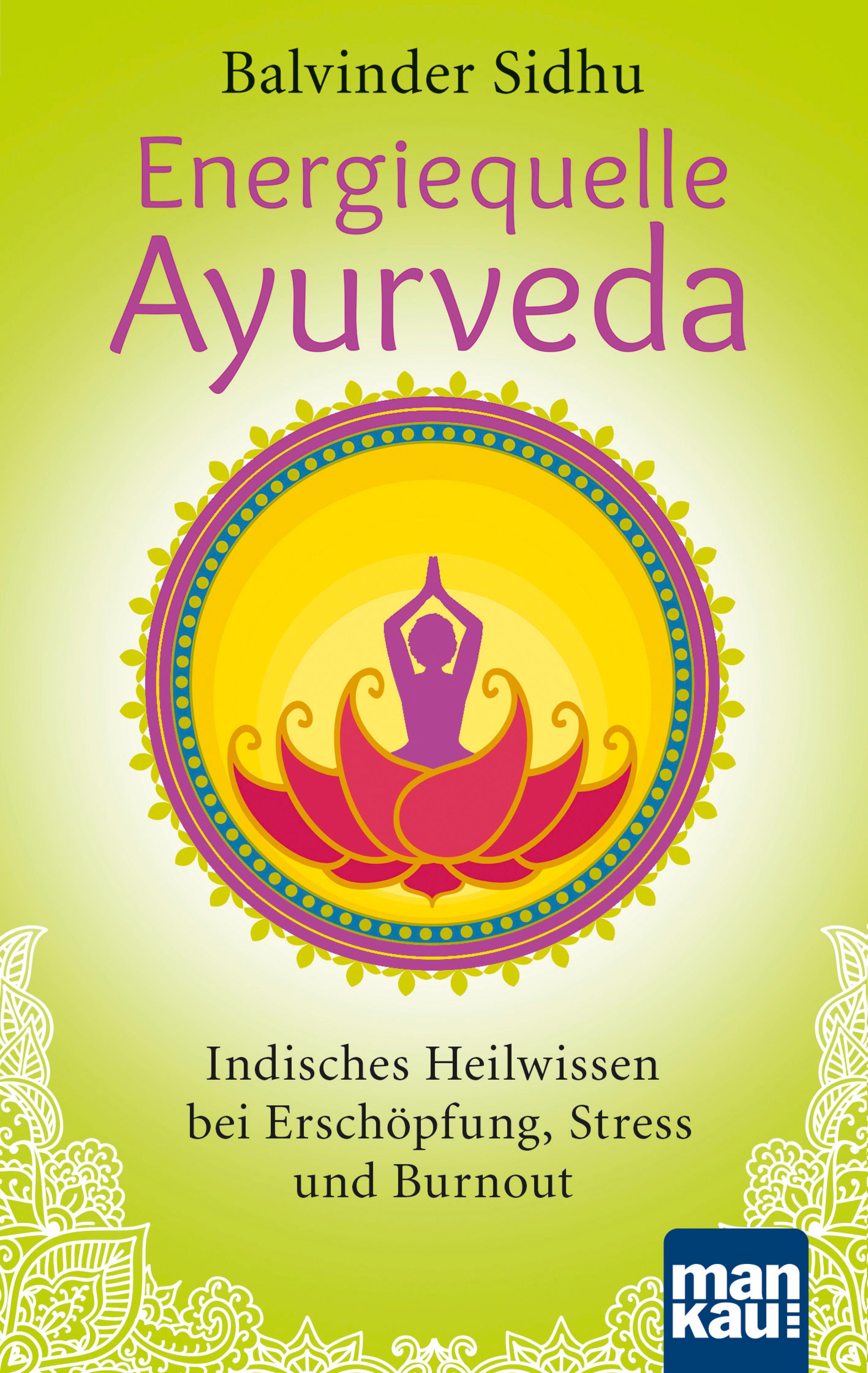 Обложка книги «Energiequelle Ayurveda»