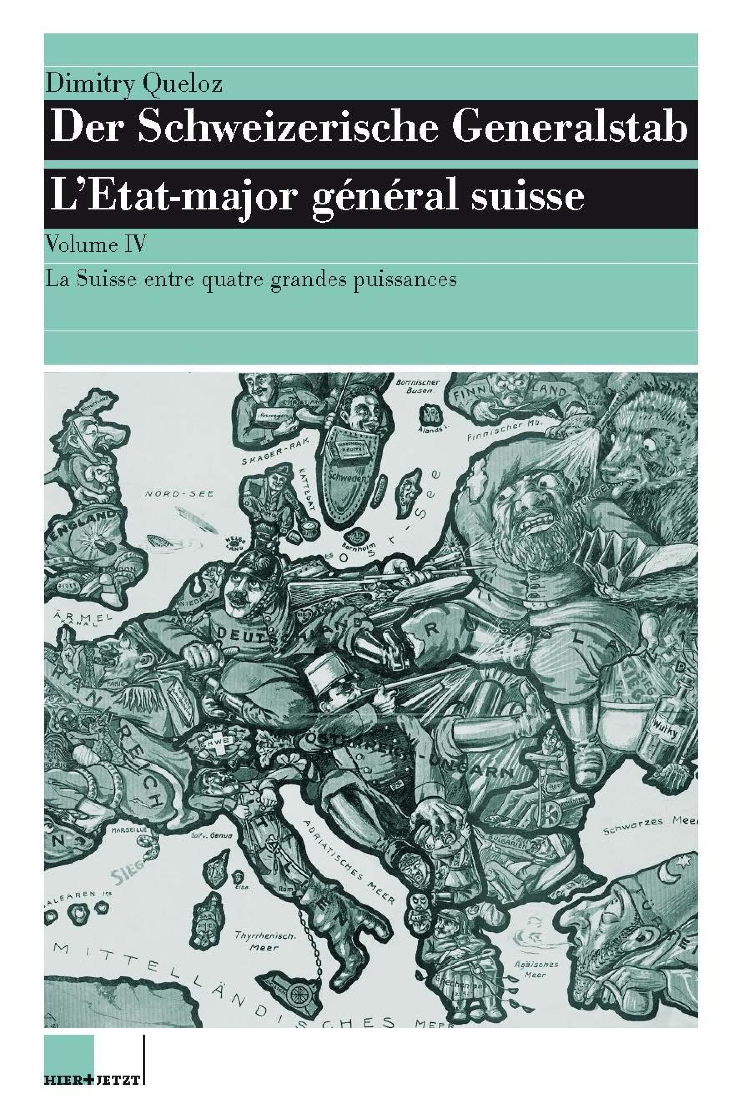 Обложка книги «La Suisse entre quatre grandes puissances»