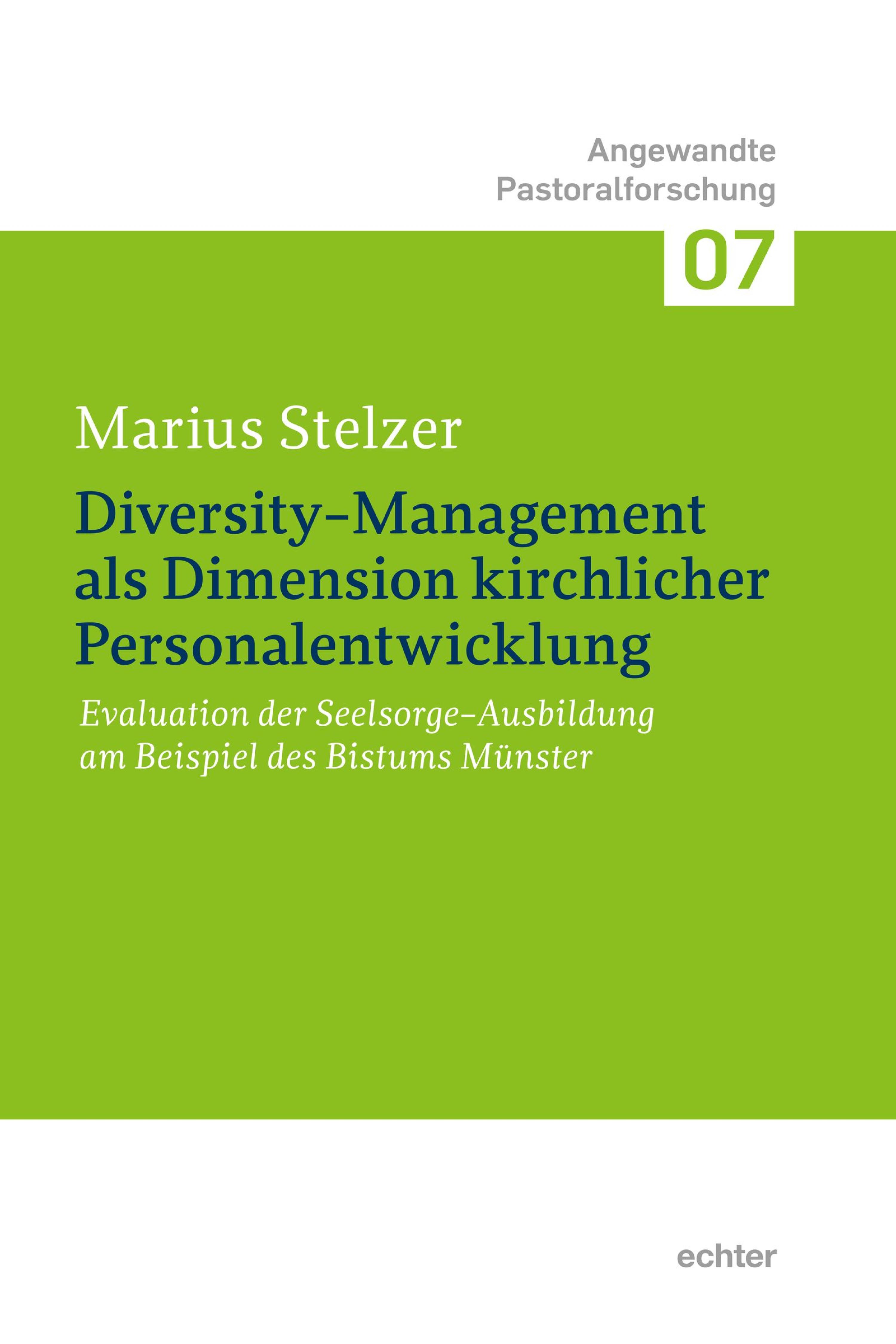 Обложка книги «Diversity-Management als Dimension kirchlicher Personalentwicklung»