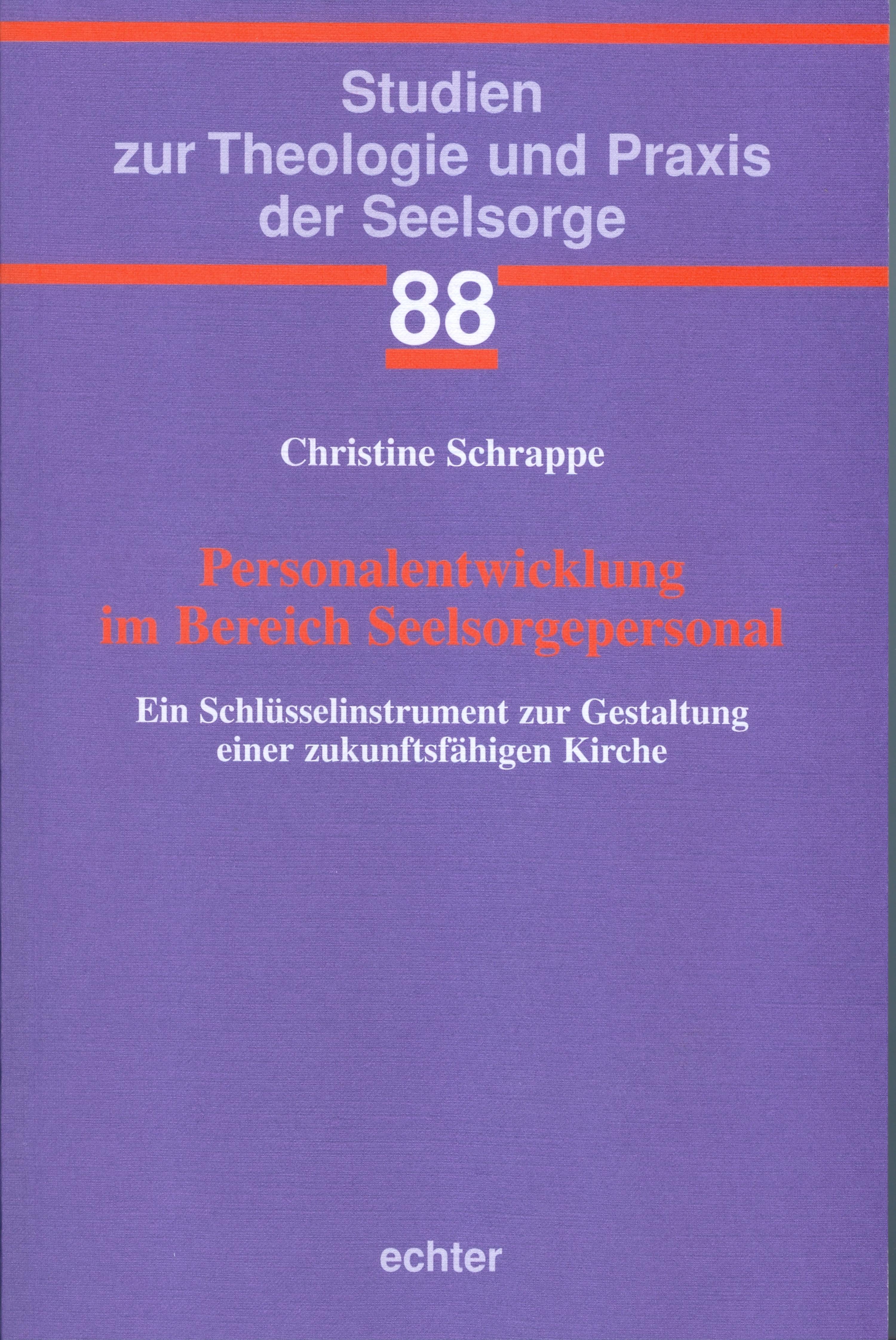 Обложка книги «Personalentwicklung im Bereich Seelsorgepersonal»