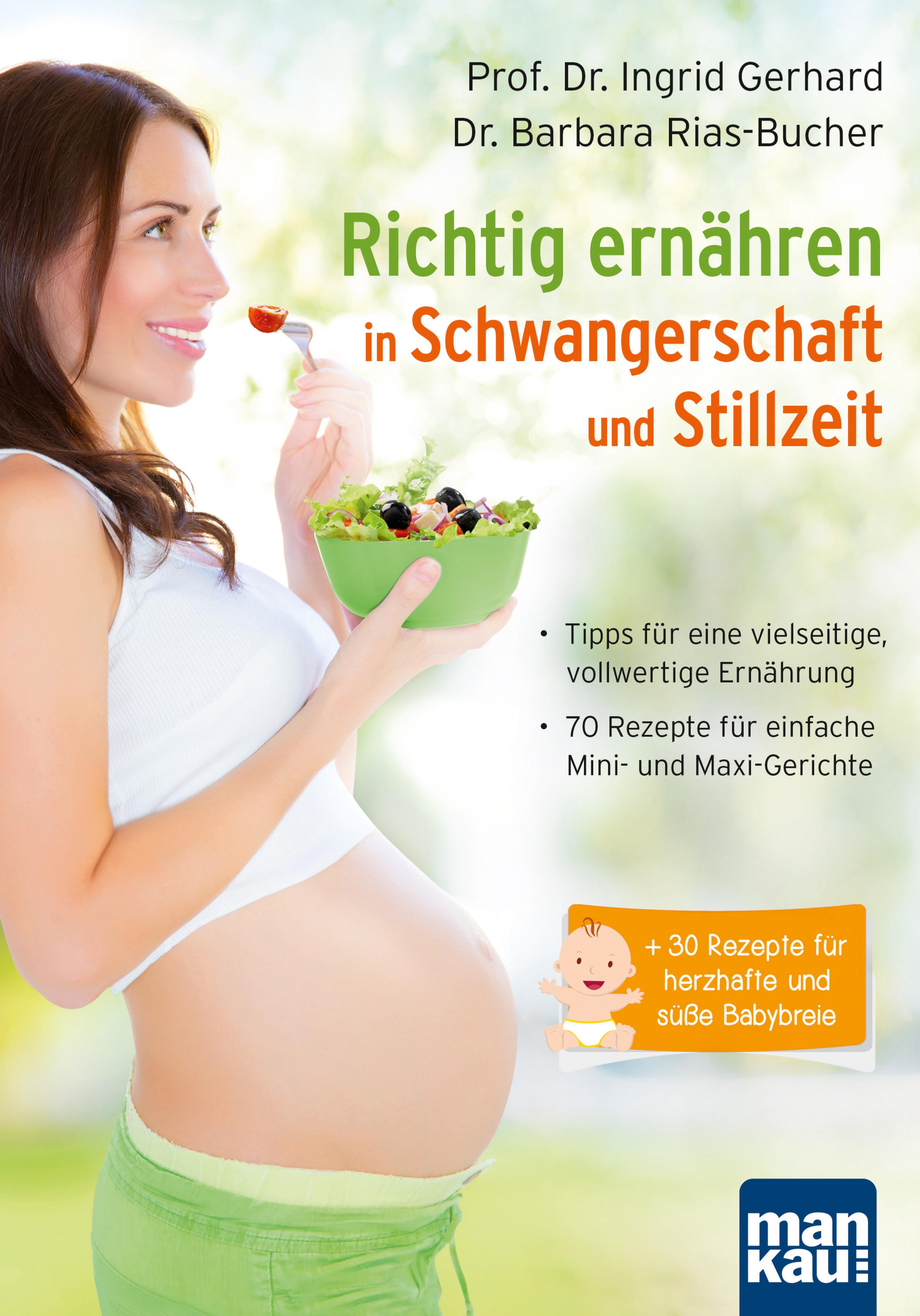 Обложка книги «Richtig ernähren in Schwangerschaft und Stillzeit»