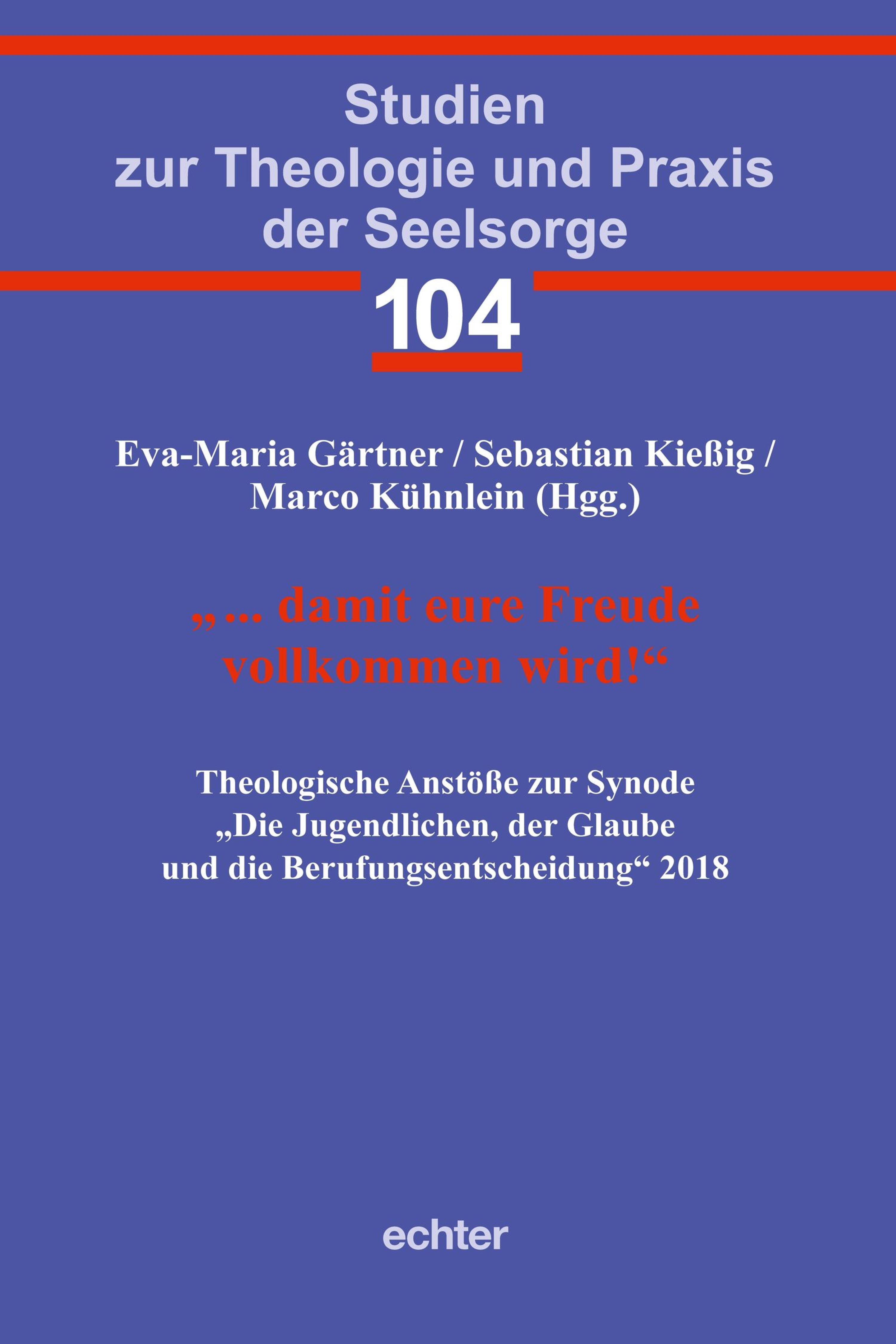 Обложка книги «"... damit eure Freude vollkommen wird!"»